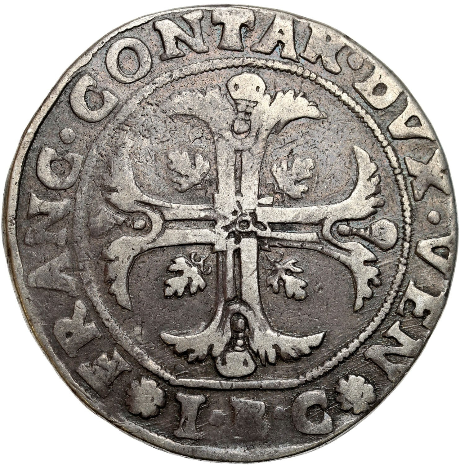 Włochy, Wenecja. Francesco Contarini (1623-1624). 140 soldi (scudo), bez daty - RZADKIE
