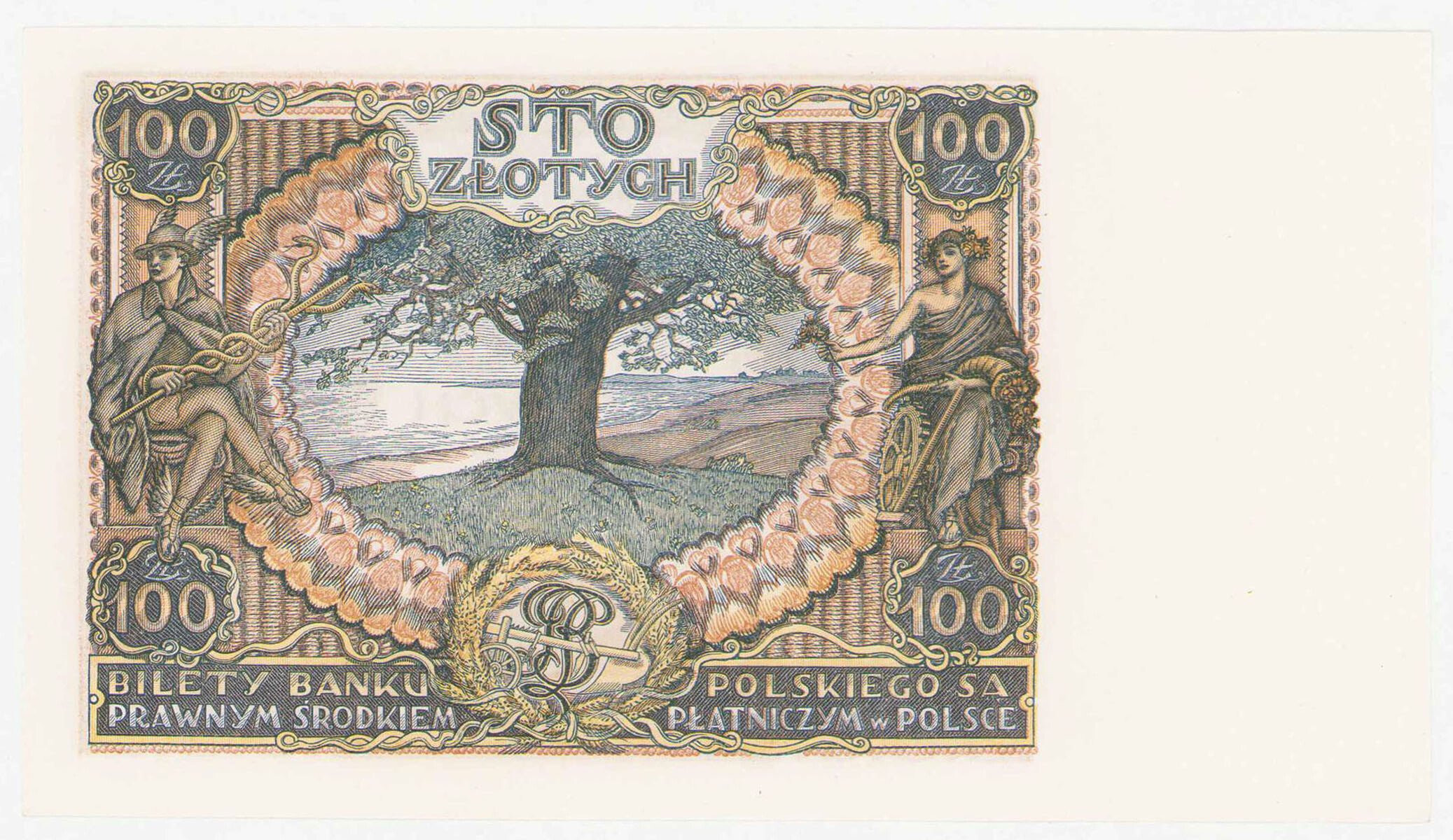 100 złotych 1934 seria CB 