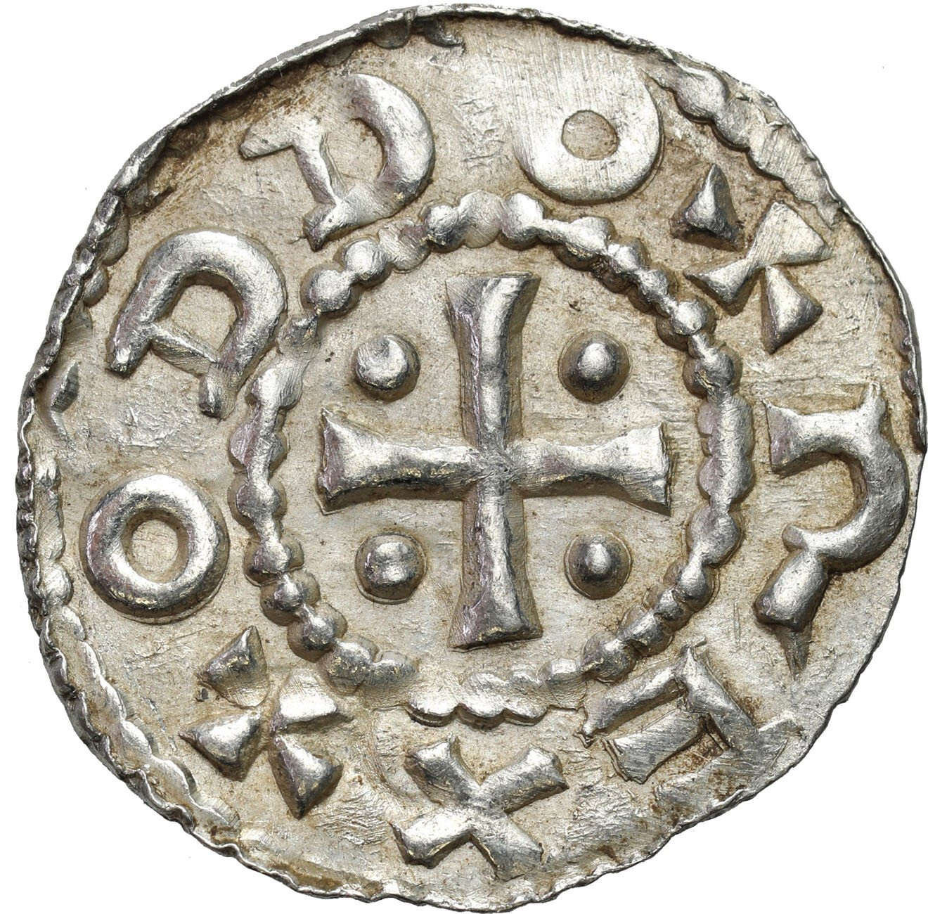 Niemcy, Dolna Lotaryngia – Kolonia. Otto III (983–1002). Denar