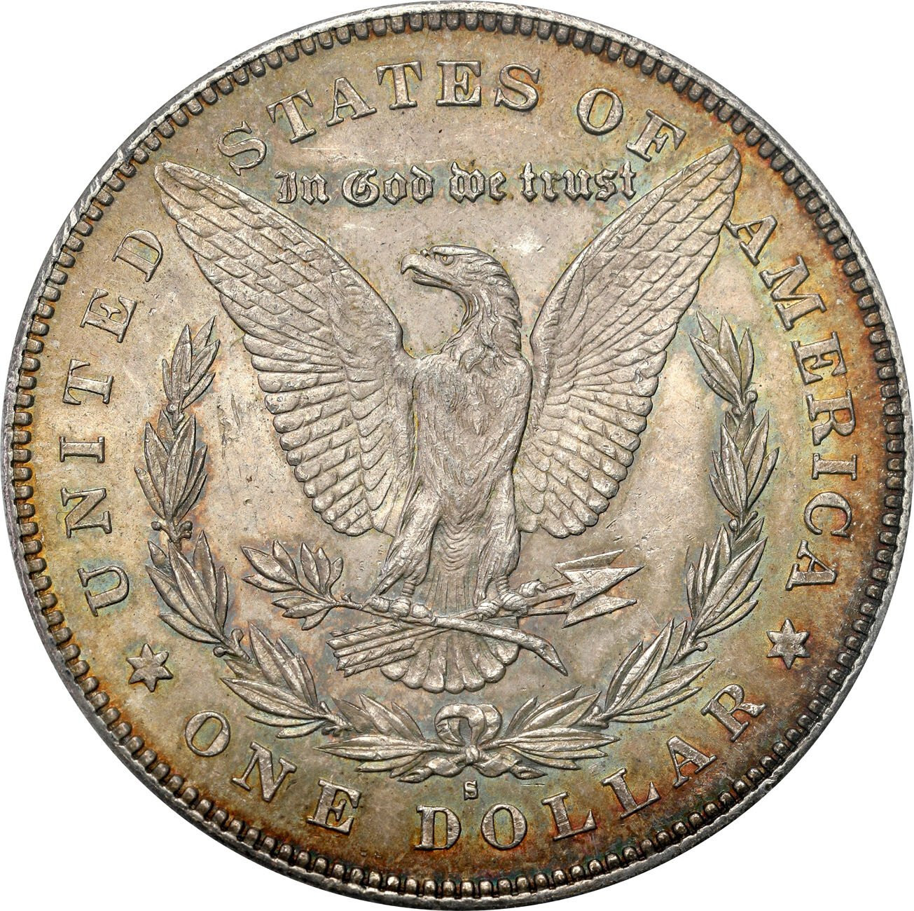USA. Dolar 1878 S, San Francisco NNC MS64