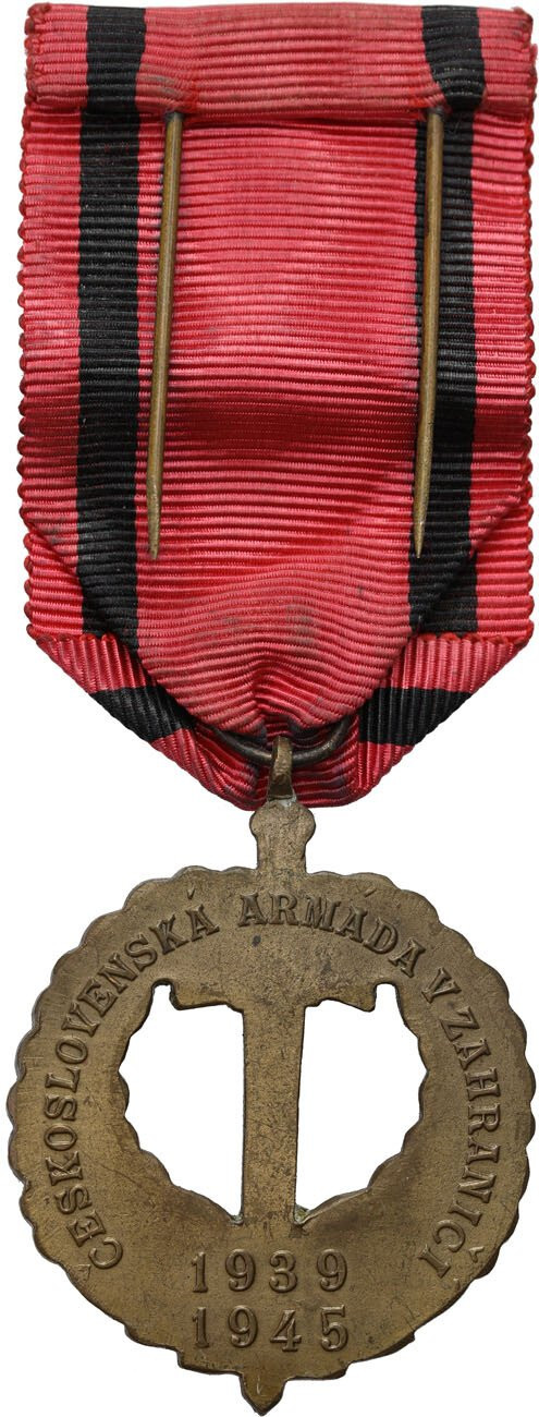 Medal Pamiątkowy Armii Czechosłowackiej Za Granicą