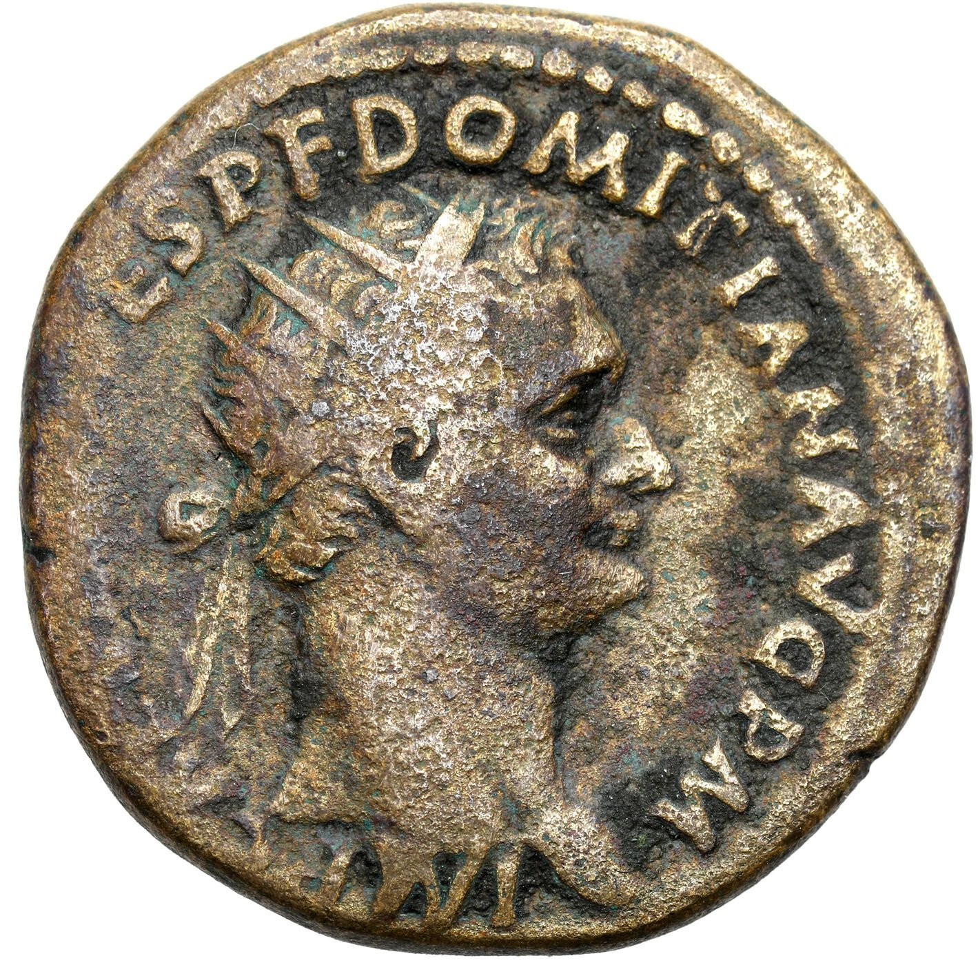 Cesarstwo Rzymskie, Dupondius, Domicjan 81 - 96 n. e., Rzym