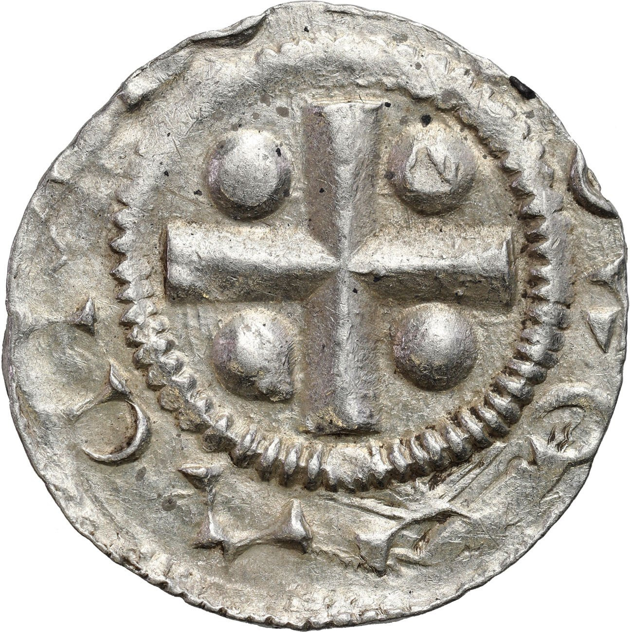 Niemcy, Frankonia – Moguncja. Otto III (983–1002). Denar