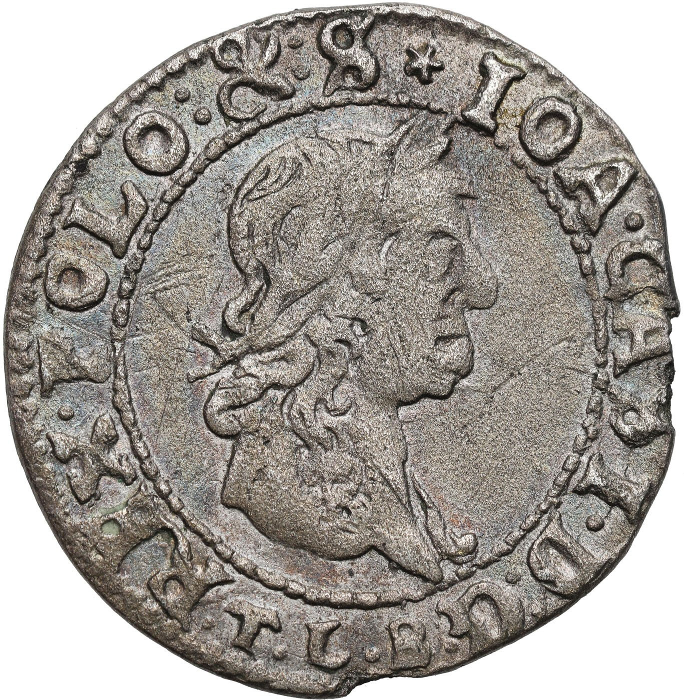 Jan II Kazimierz. Trojak (3 grosze) 1665, Wilno – RZADKI