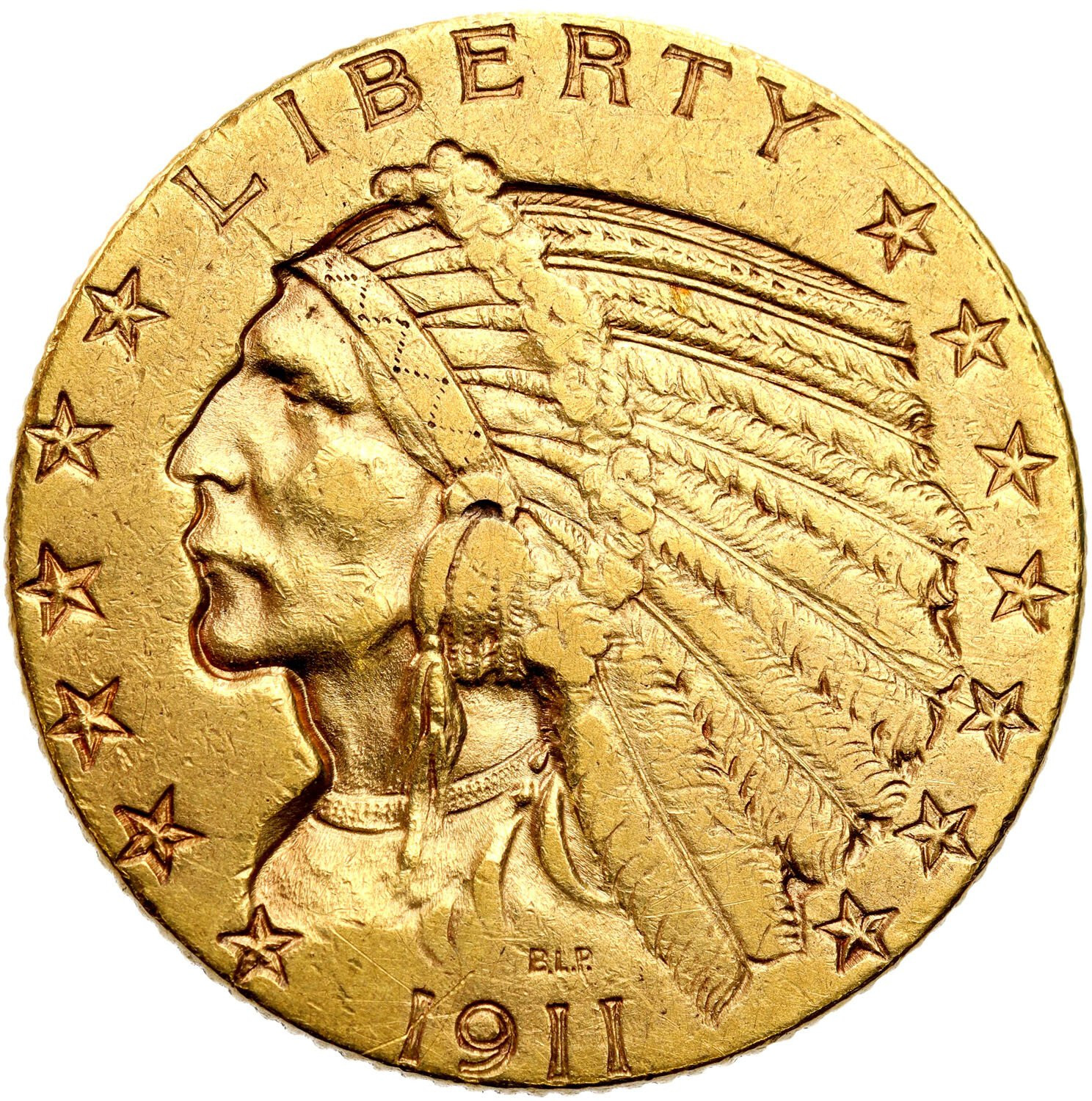 USA. 5 dolarów 1911 Indianin, Filadelfia