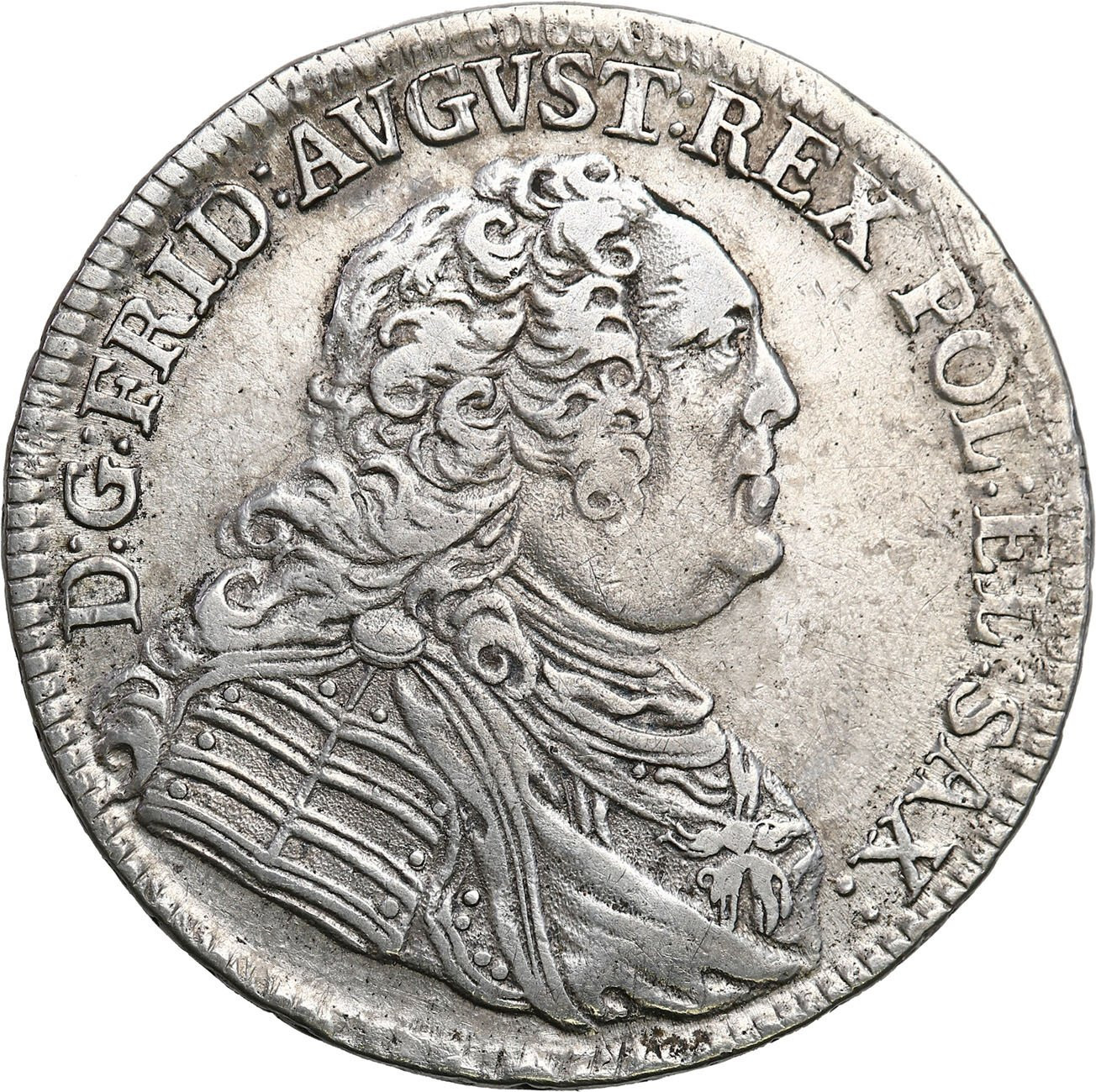 August III Sas. 2/3 talara (gulden) 1763 FWôF, Drezno