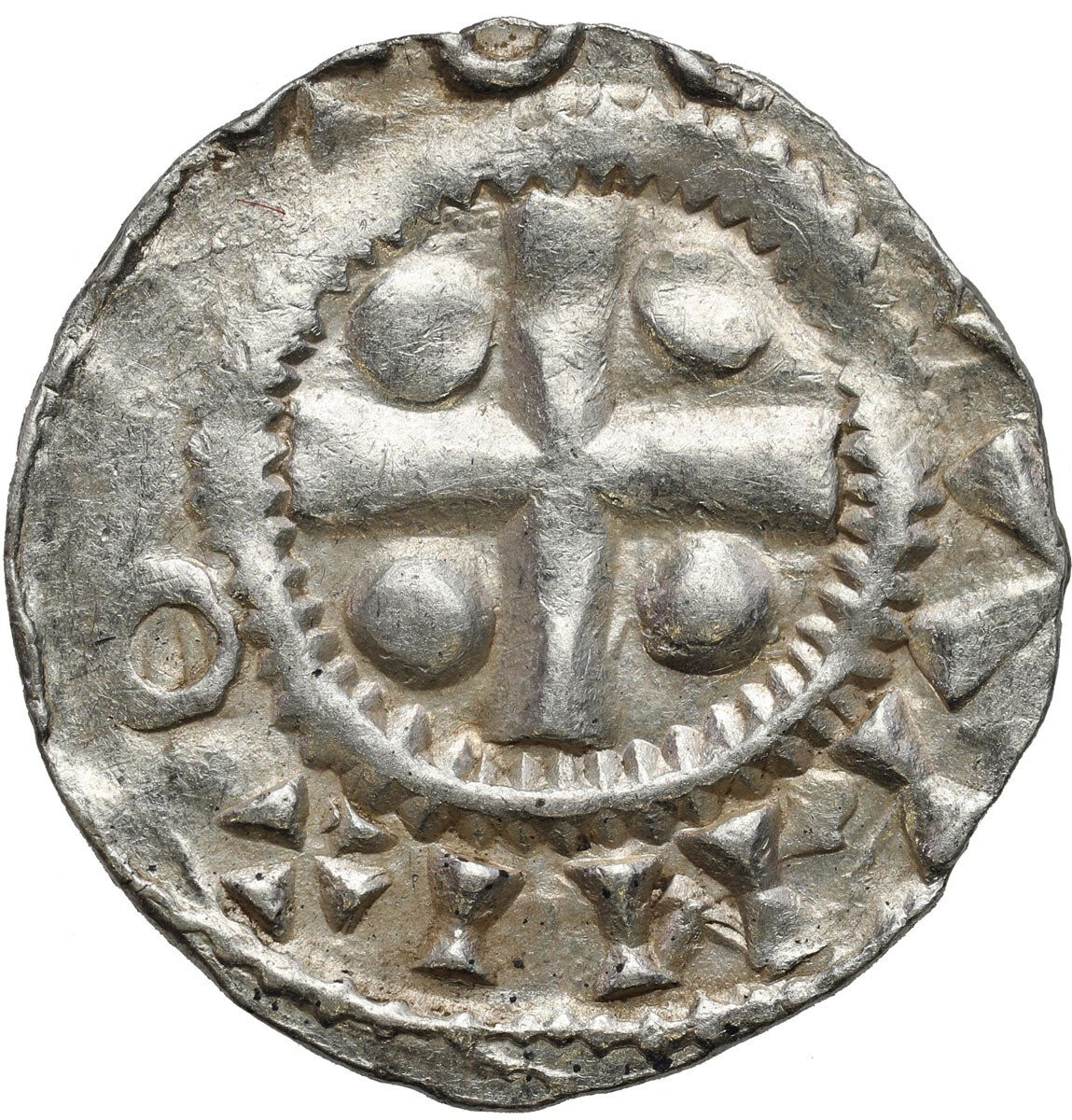 Niemcy, Frankonia – Moguncja. Otto III? (983–1002). Denar XX/XI wiek