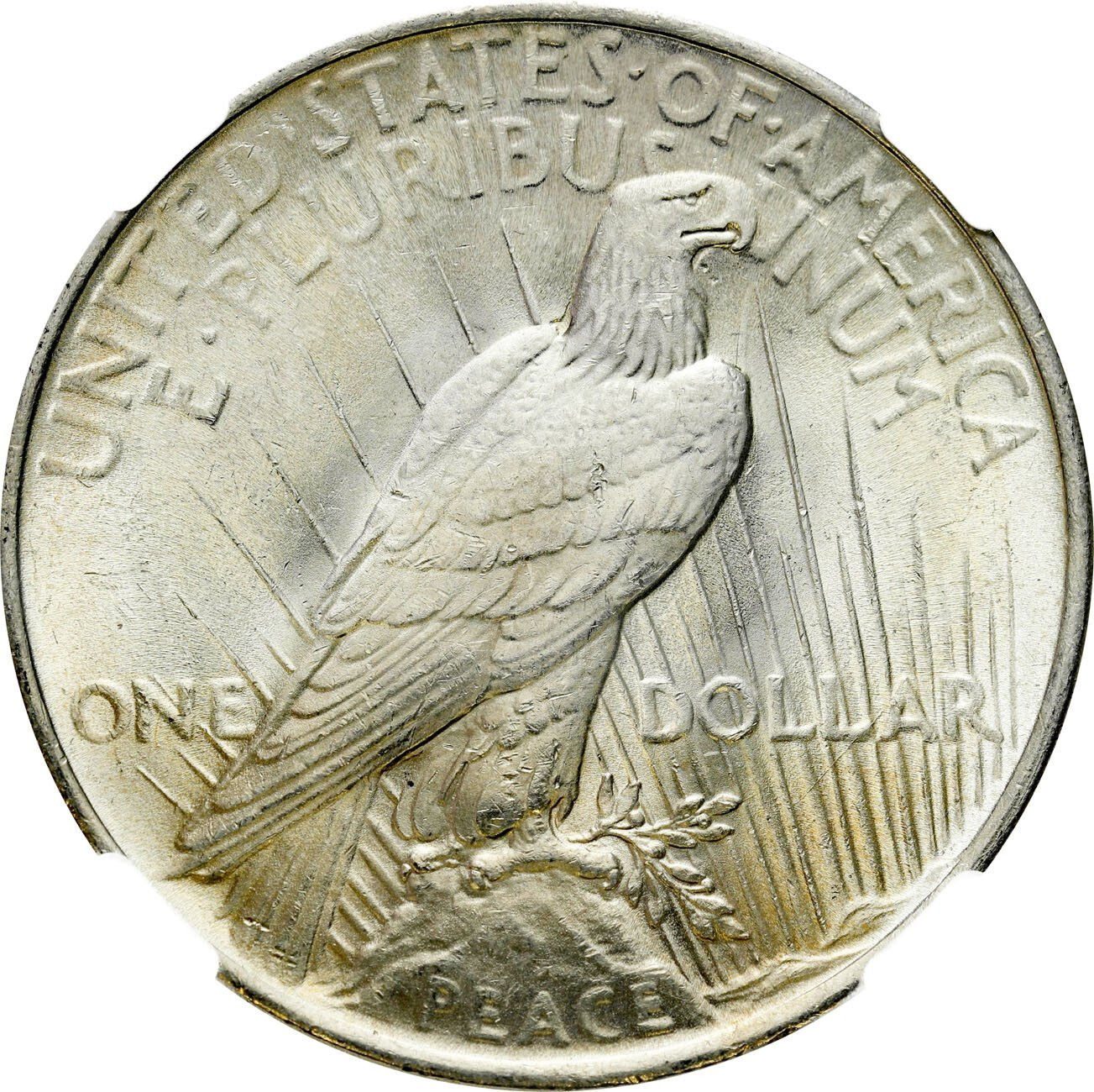 USA. 1 Dolar 1923 Peace, Filadelfia NGC MS63 – PIĘKNY