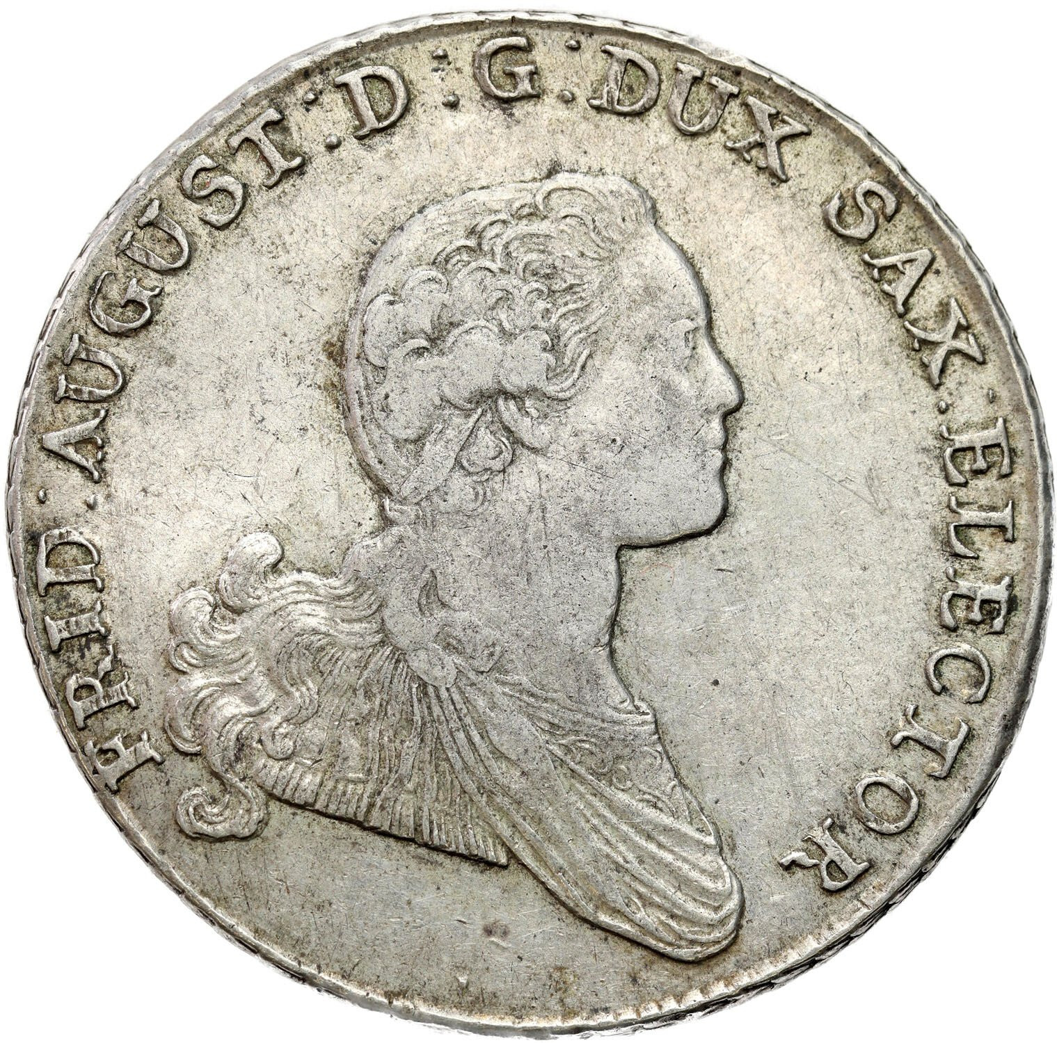 Niemcy, Saksonia. Fryderyk August III (1763–1806). Talar 1765 EDC, Drezno