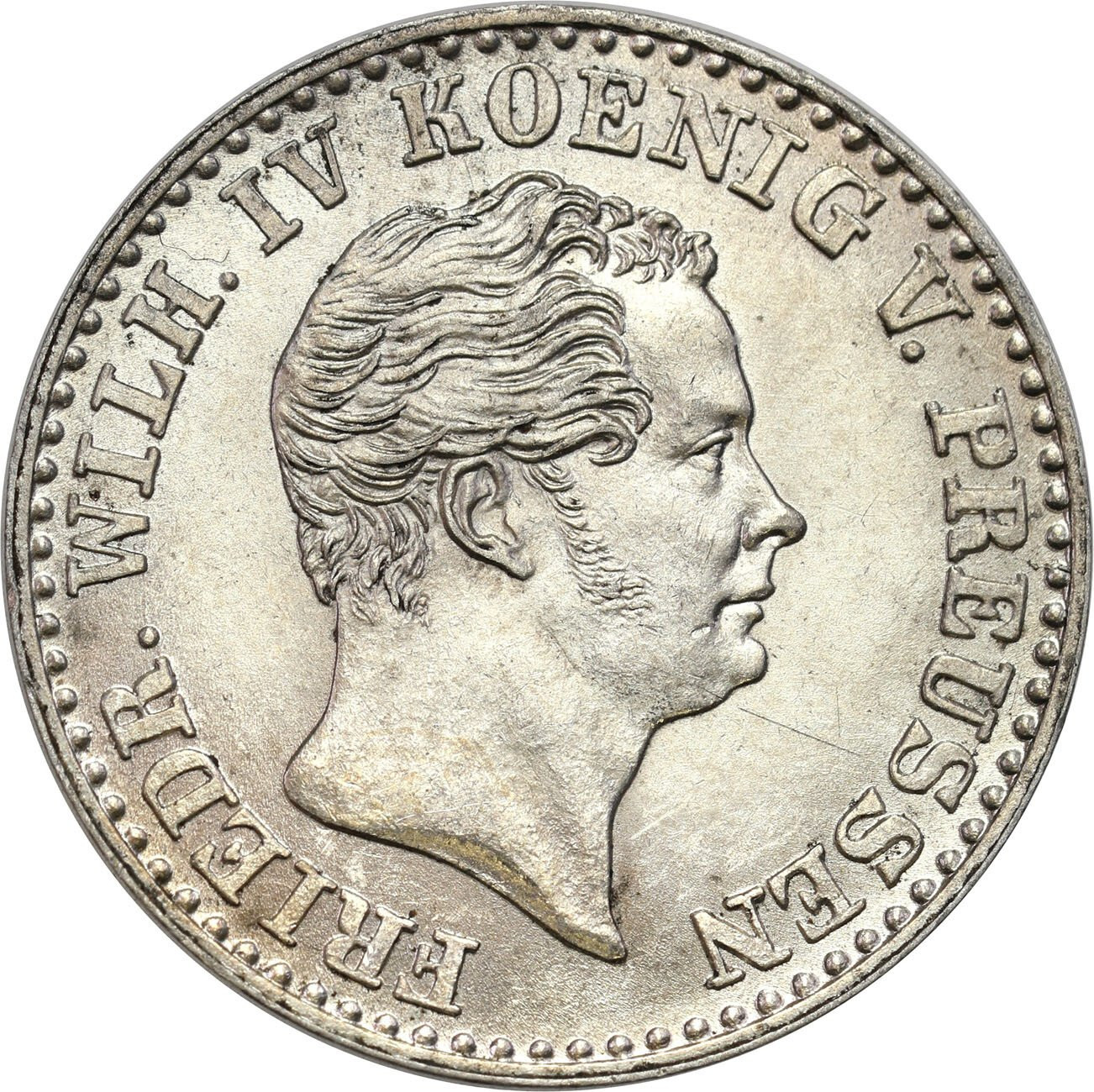 Niemcy, Prusy. Fryderyk Wilhelm IV (1840–1861). 2 1/2 grosza (1/12 talara) 1849 A, Berlin – PIĘKNIE