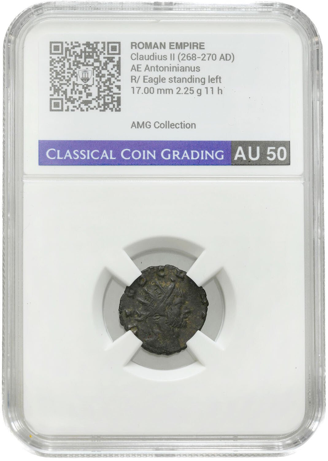 Cesarstwo Rzymskie. Claudius II (268-270). Antoninianus CCG AU50