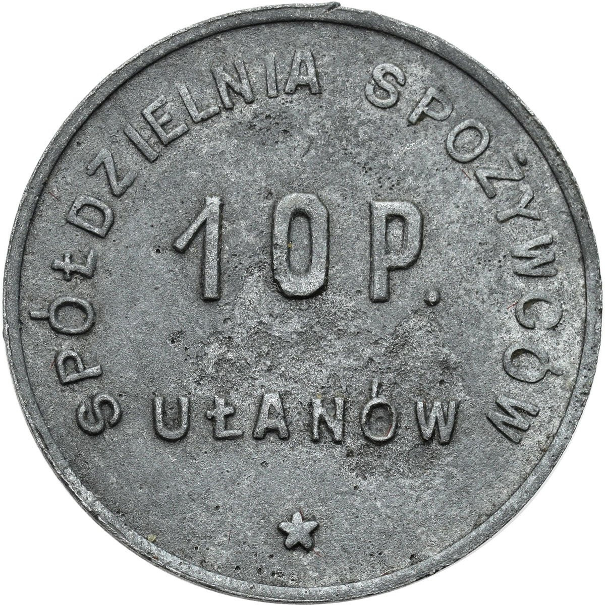 Białystok - 10 groszy Spółdzielni 10 Pułku Ułanów Litewskich