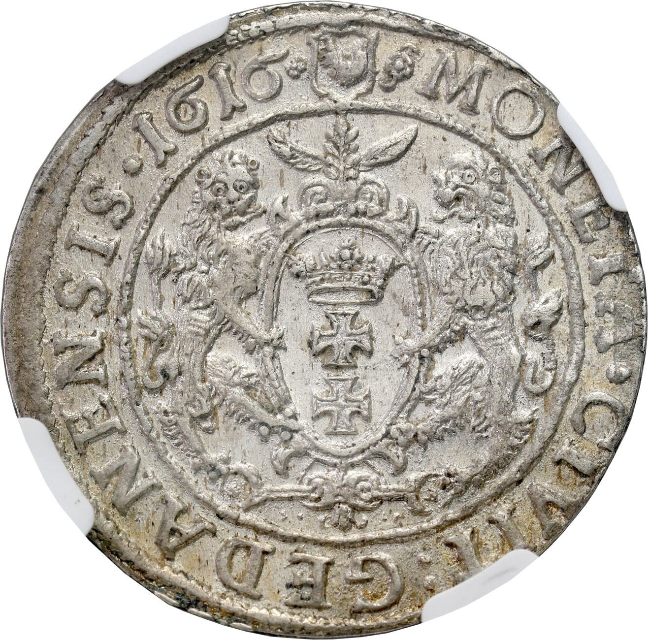 Zygmunt III Waza. Ort (18 groszy) 1616, Gdańsk NGC AU DETAILS