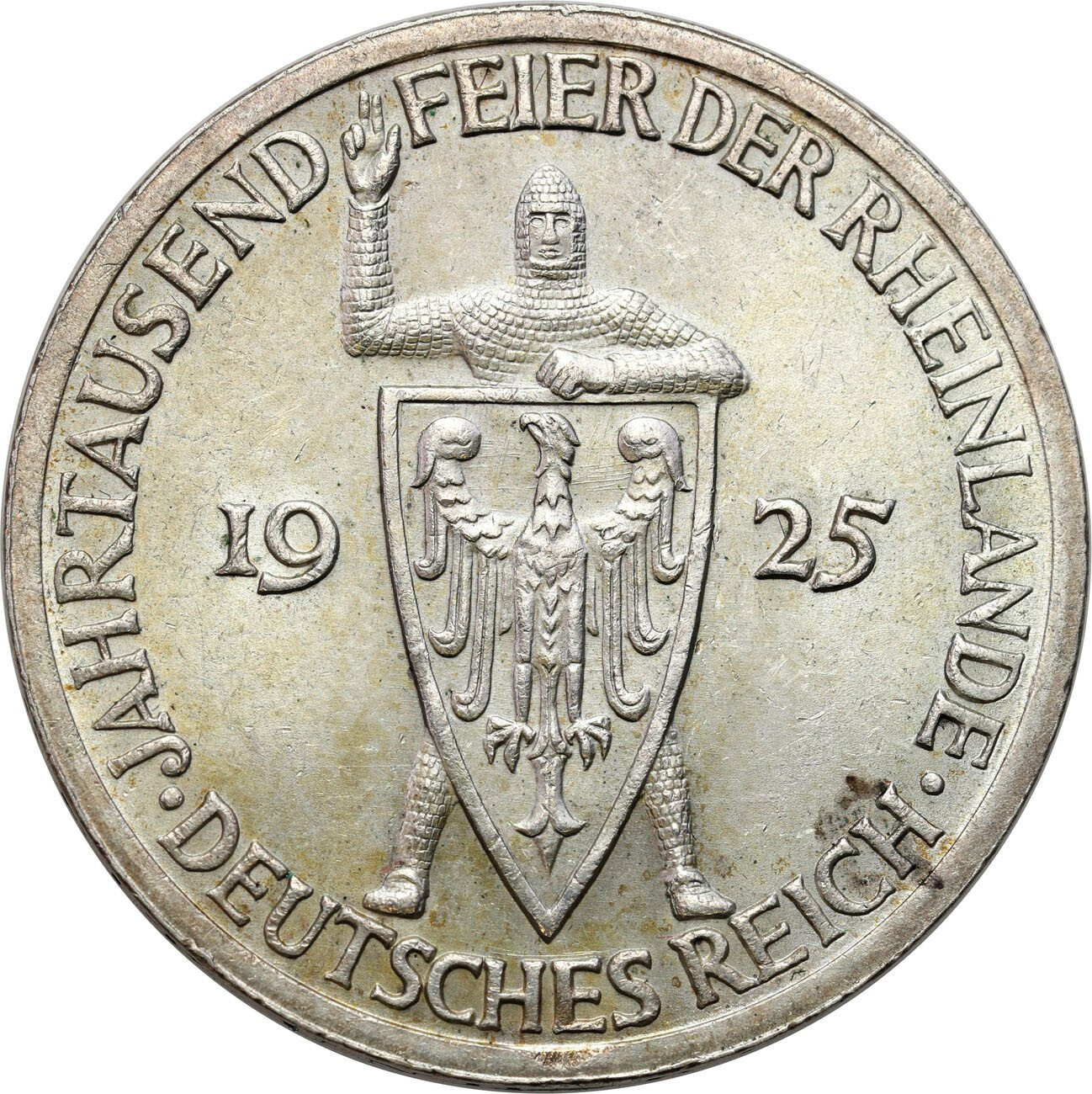 Niemcy, Republika Weimarska. 3 marki 1925 A, Berlin