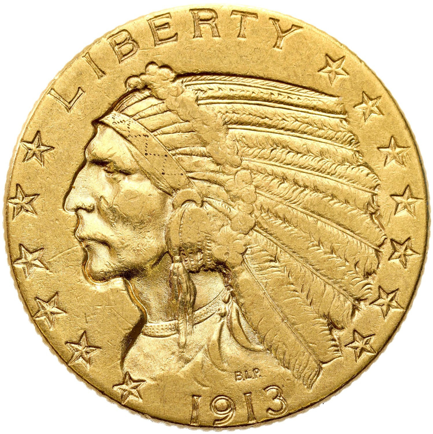 USA. 5 dolarów 1913 Indianin, Filadelfia