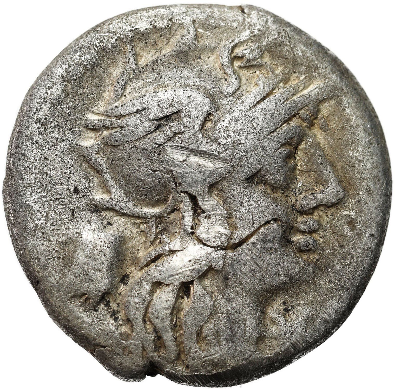Republika Rzymska, Denar, M. Marcius M.f., 134 p.n.e., Rzym