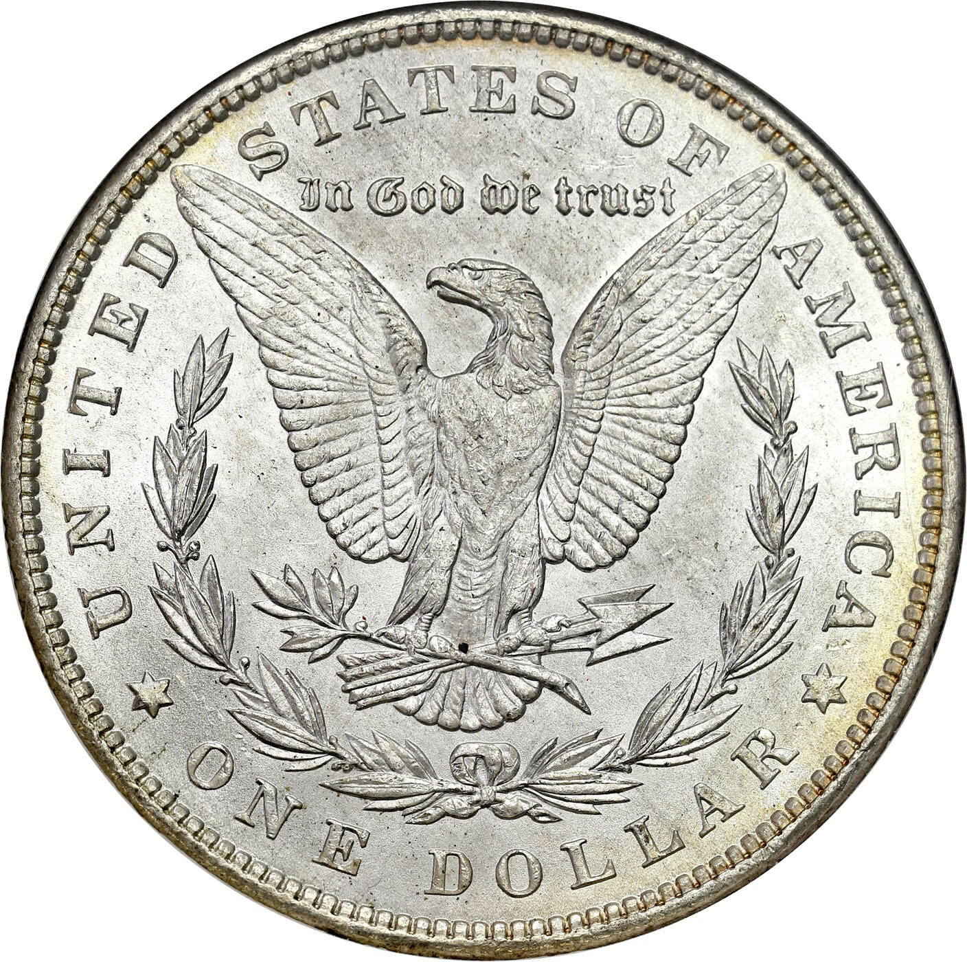 USA. Dolar 1896, Filadelfia GCN MS67 - ŁADNE