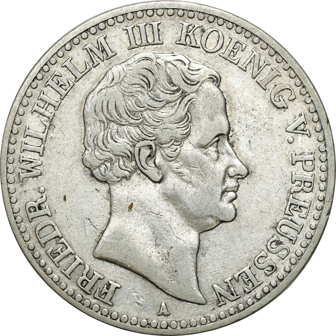 Niemcy, Prusy. Fryderyk Wilhelm III. Talar 1830 A, Berlin