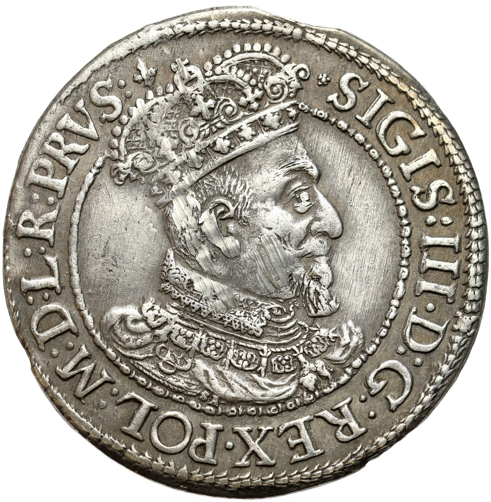 Zygmunt III Waza. Ort (18 groszy) 1616, Gdańsk