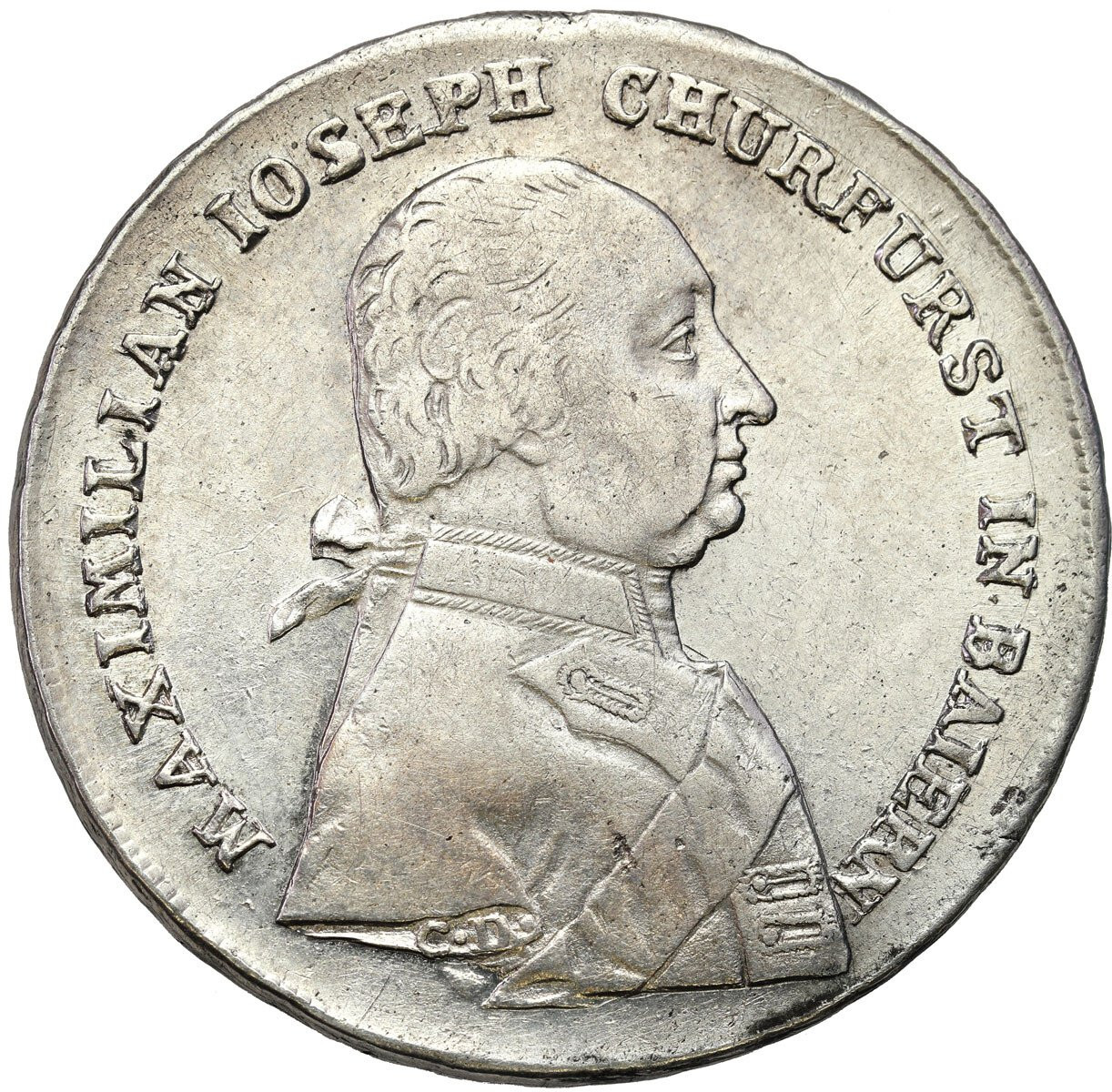 Niemcy, Bawaria. Maksymilian IV Józef (1799–1825). Talar 1803, Monachium - RZADSZY