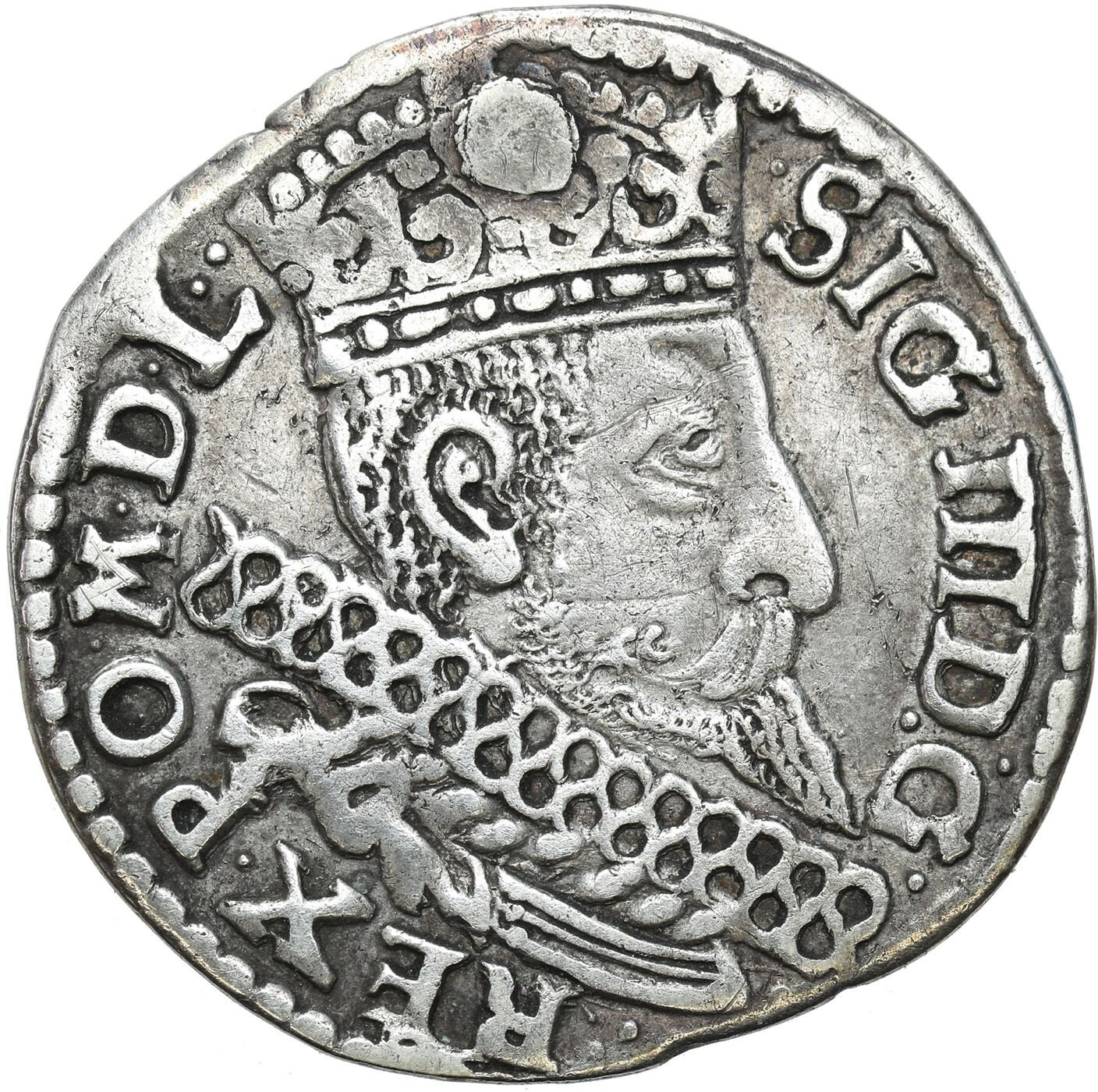 Zygmunt III Waza. Trojak (3 grosze) 1598, Bydgoszcz