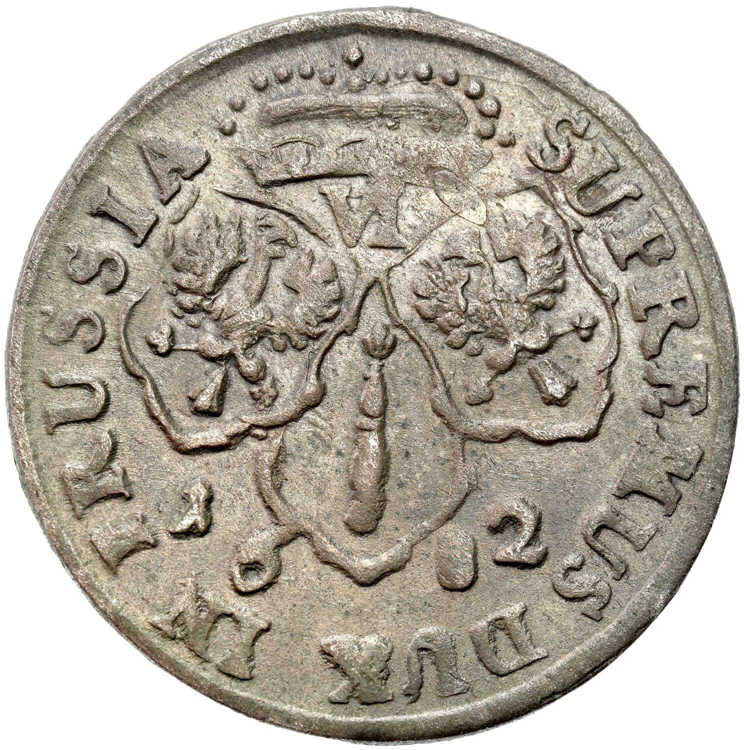 Niemcy, Brandenburgia-Prusy. Fryderyk Wilhelm. Szóstak 1682 HS, Królewiec