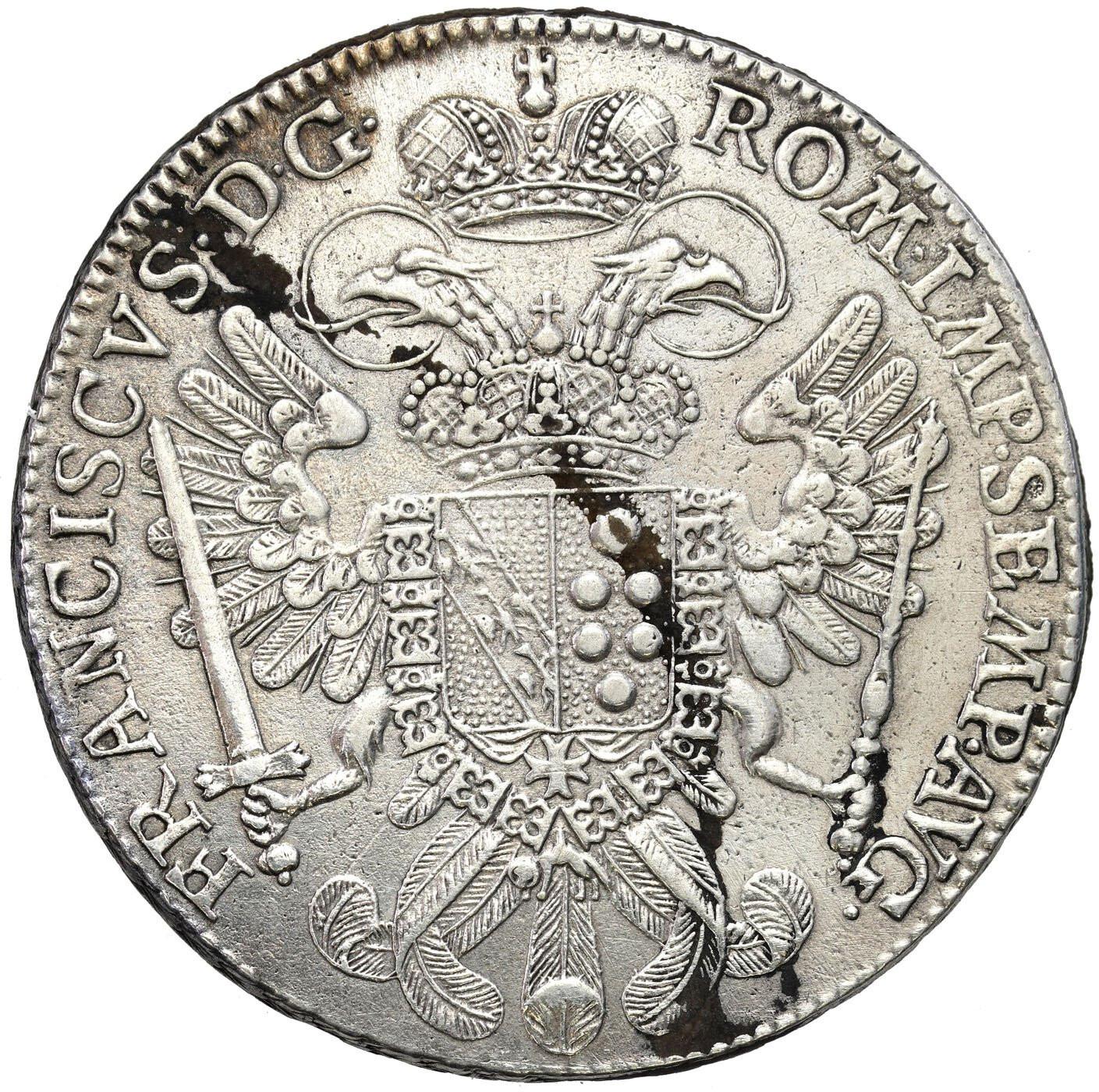 Niemcy, Norymberga. Franciszek I Lotaryński (1745–1765). Talar 1765, Norymberga