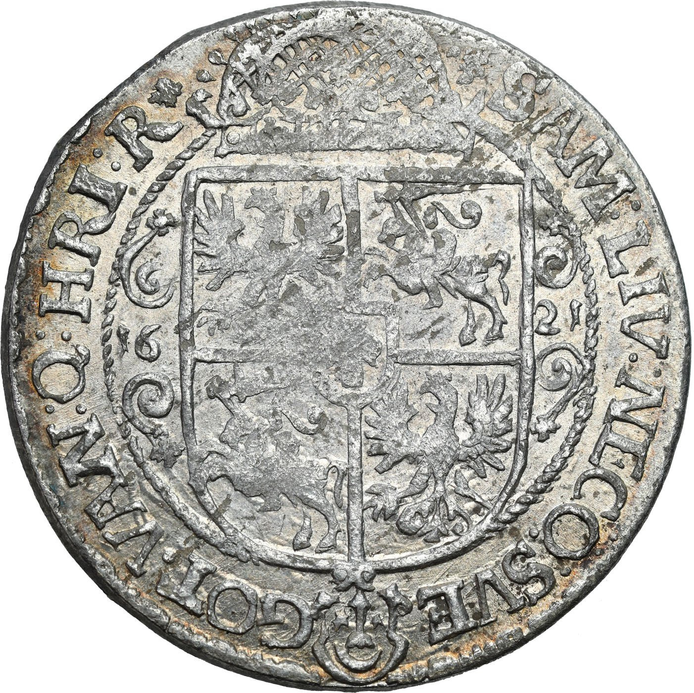 Zygmunt III Waza. Ort (18 groszy) 1621, Bydgoszcz - ŁADNY
