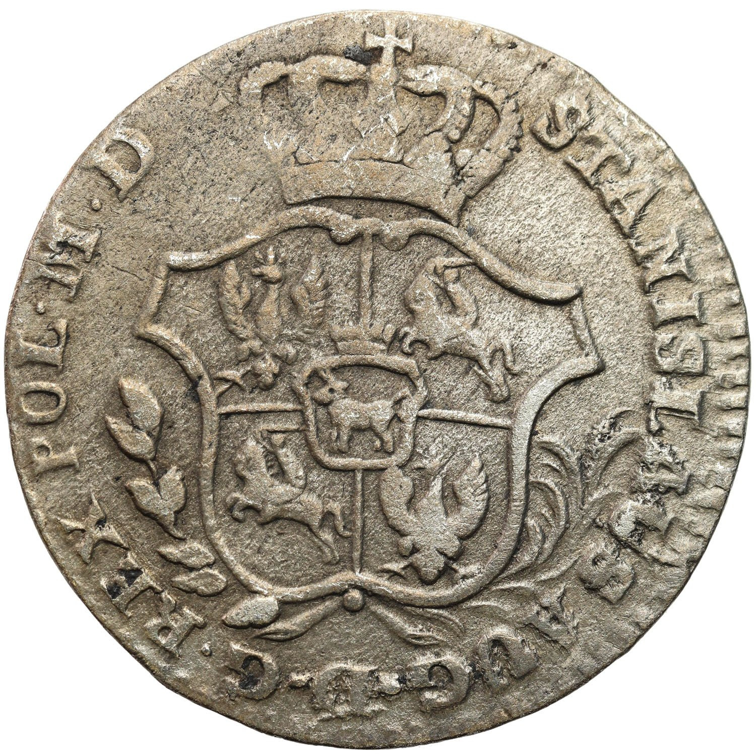 Stanisław August Poniatowski. 2 grosze (półzłotek) 1767 FS, Warszawa