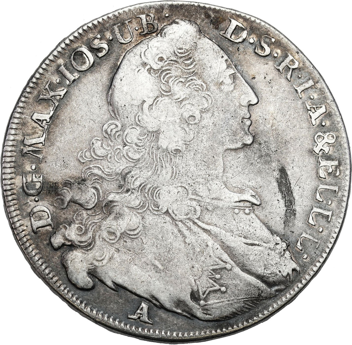 Niemcy, Bawaria. Maksymilian III Józef (1745-1777). Talar 1765, Monachium