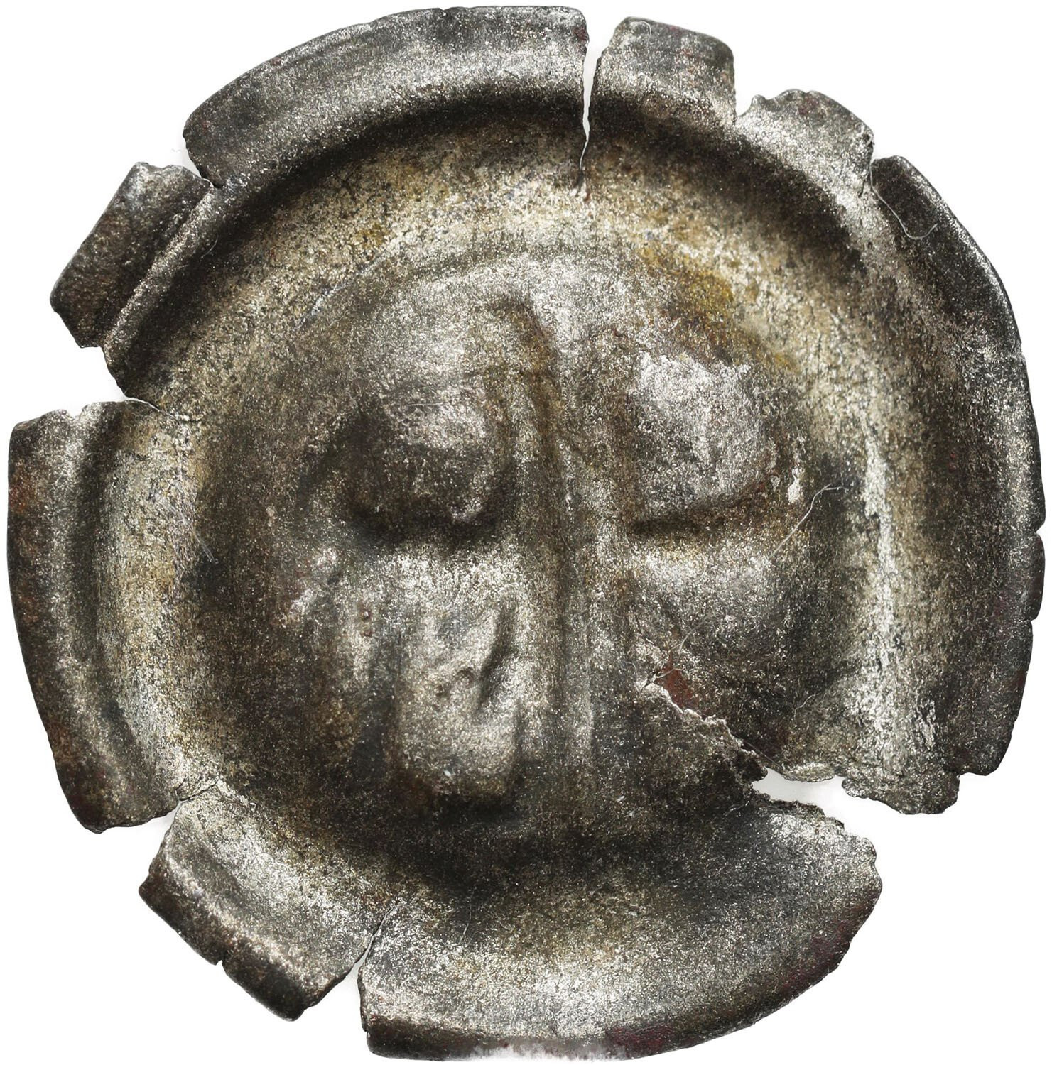 Śląsk, Księstwo Opolskie. Bernard 1400–1449 lub Mikołaj I (1439–1476). Brakteat XV w., Opole