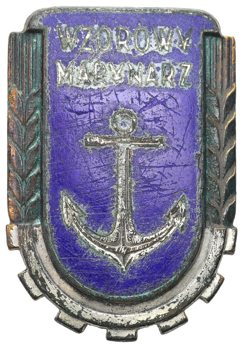 PRL. Odznaka Wzorowy Marynarz