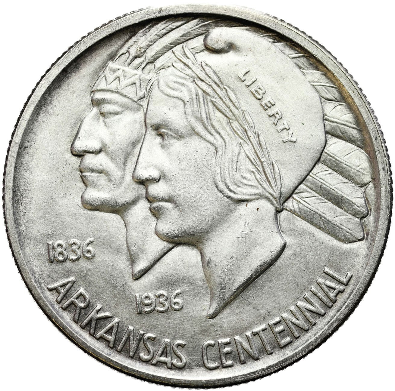 USA. 1/2 dolara (50 centów) 1936 D, Arkansas, Denver