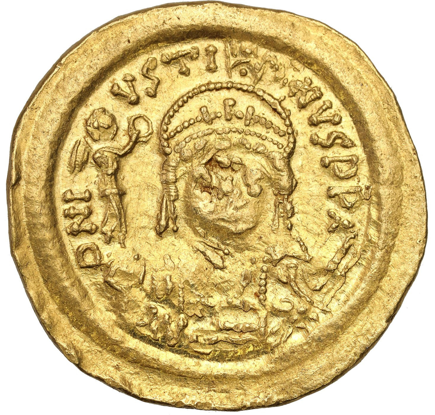 Bizancjum. Justyn II (565-578). Solid, Konstantynopol