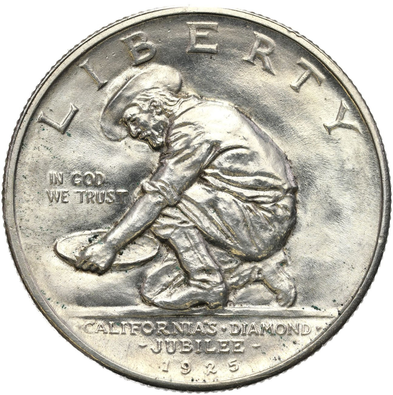 USA. 1/2 dolara (50 centów) 1925 California, San Francisco - RZADKA