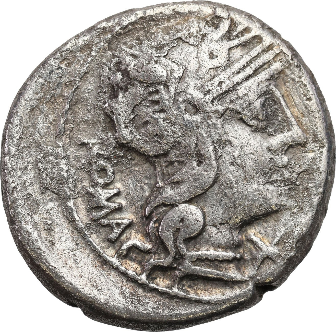 Republika Rzymska, Q. Fabius Maximus 82-80 p.n.e. Denar, Rzym