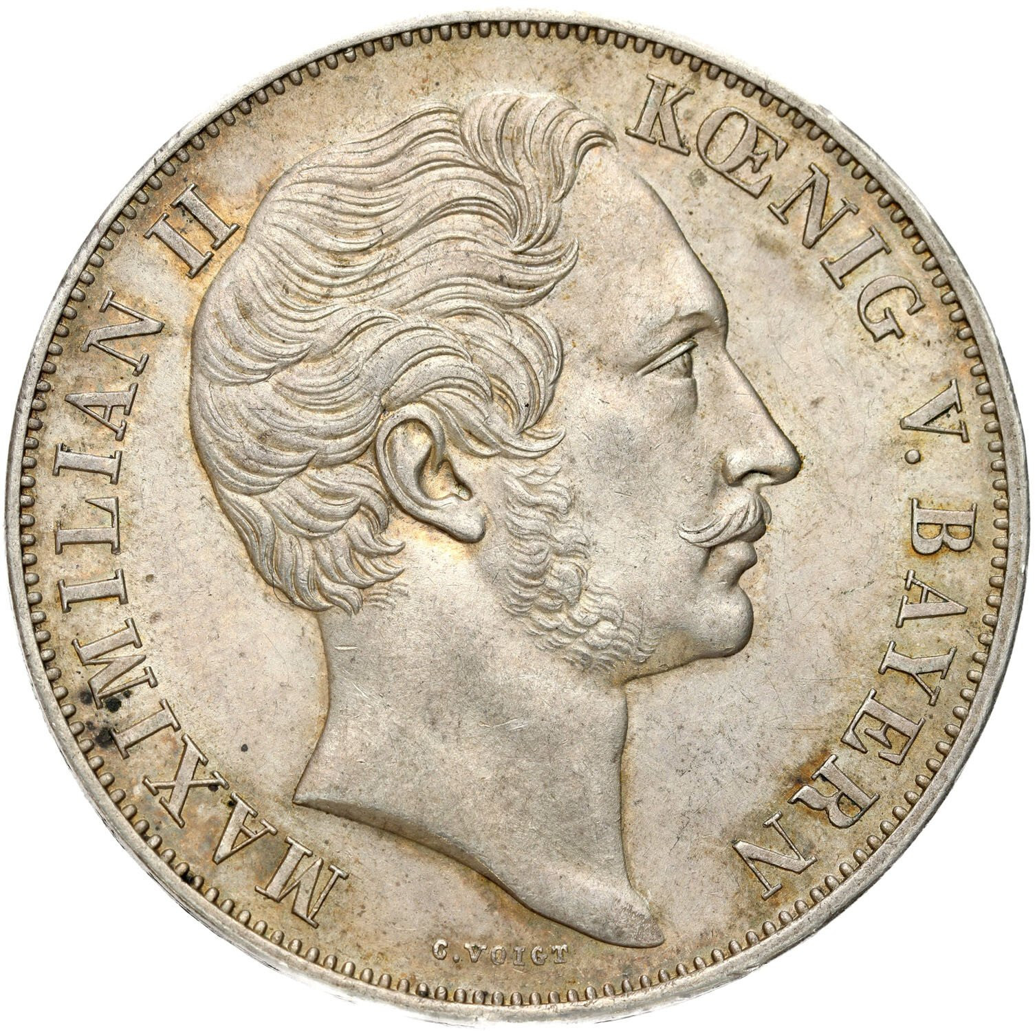 Niemcy, Bawaria. Maksymilian II Józef (1848-1864). Talar 1855, Monachium