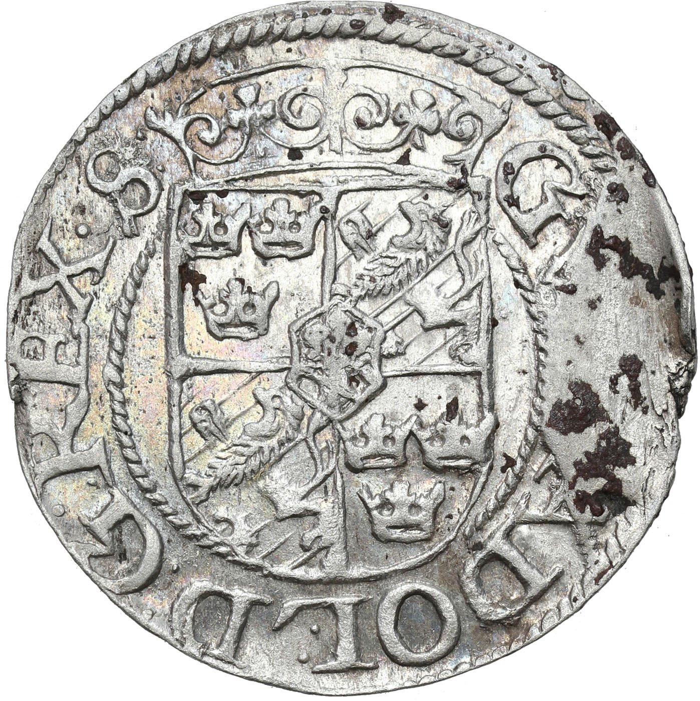 Gustaw II Adolf (1621–1632). Półtorak (1/24 talara) 1624, Ryga