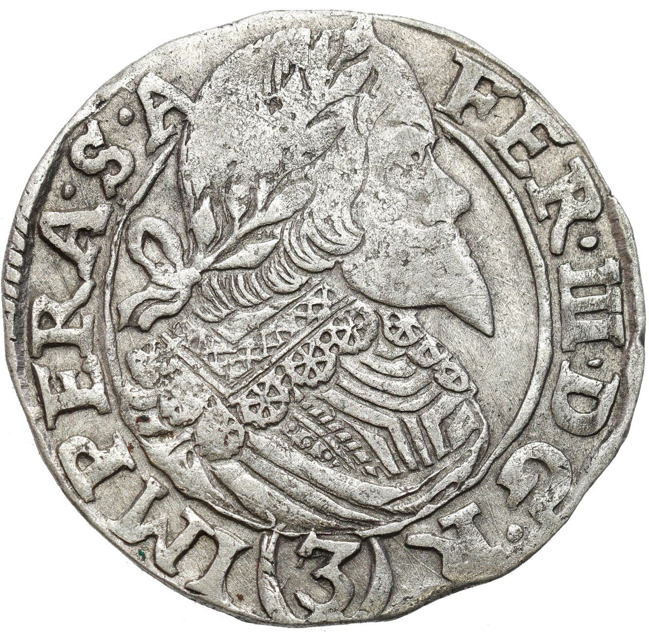 Austria, Ferdynand III (1637–1657), 3 krajcary 1643, Praga