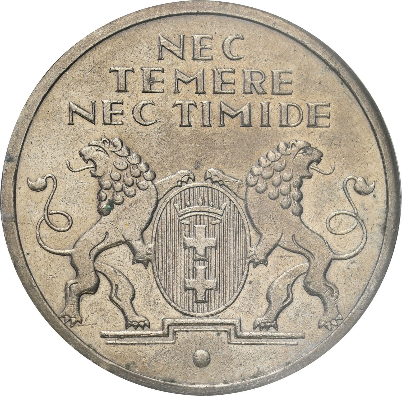 Wolne Miasto Gdańsk. 5 guldenów 1935, Berlin - Koga PCGS MS65 (MAX) - WYŚMIENITE