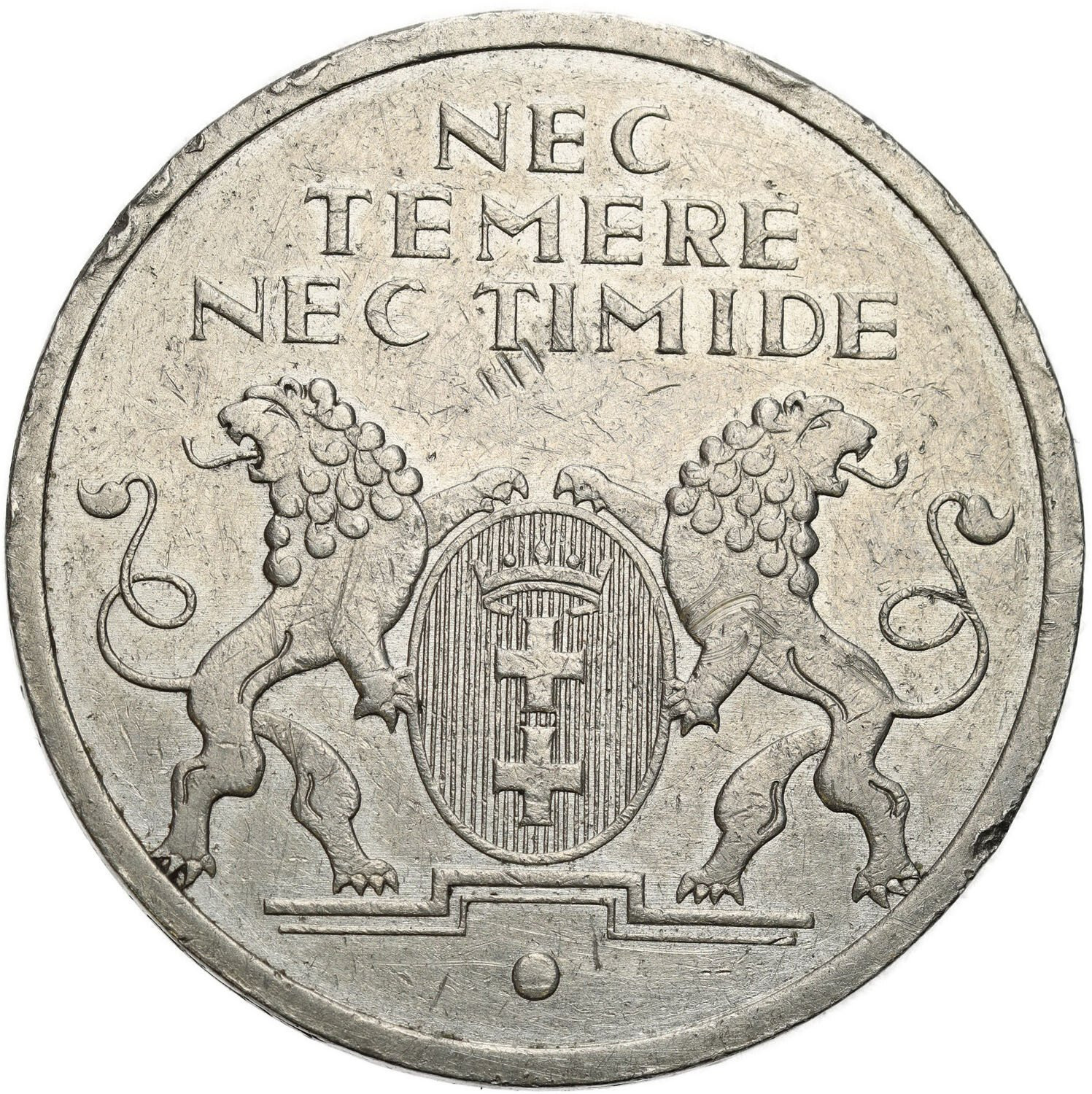 Wolne Miasto Gdańsk/Danzig. 5 Guldenów 1935 Koga – RZADKIE