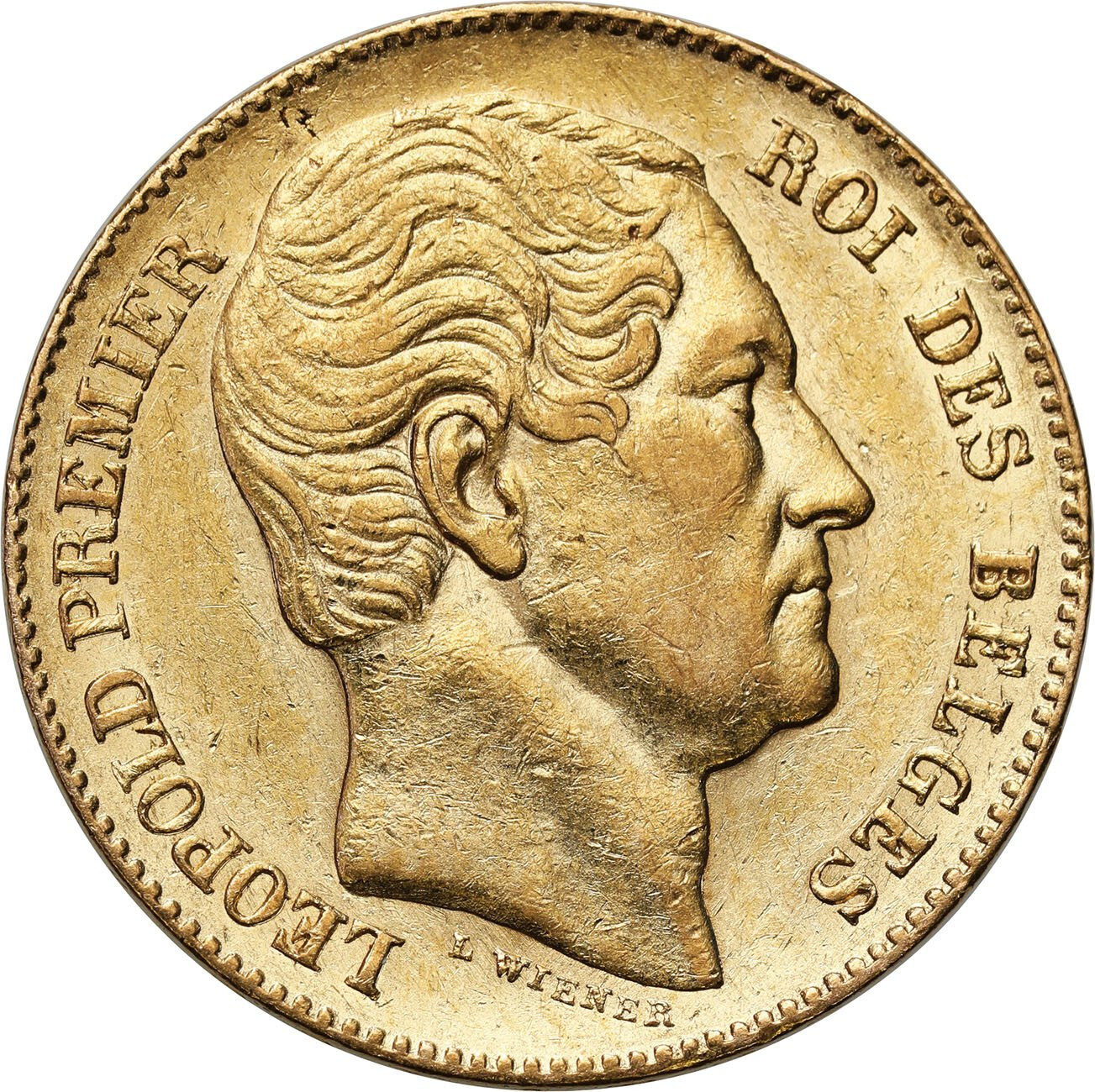 Belgia. Leopold I (1831-1865). 20 franków 1865