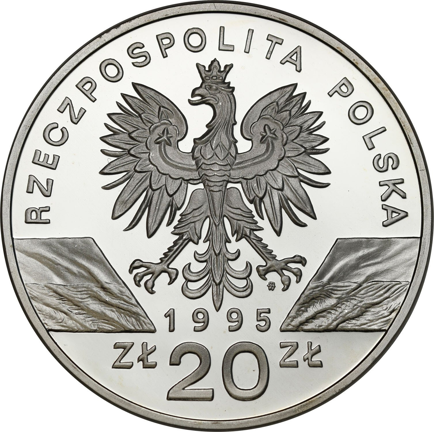 III RP. 20 złotych 1995 Sum - RZADSZE