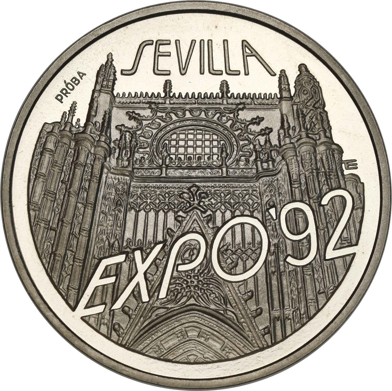 III RP. PRÓBA Nikiel 200.000 złotych 1992 Expo 92 - Sevilla