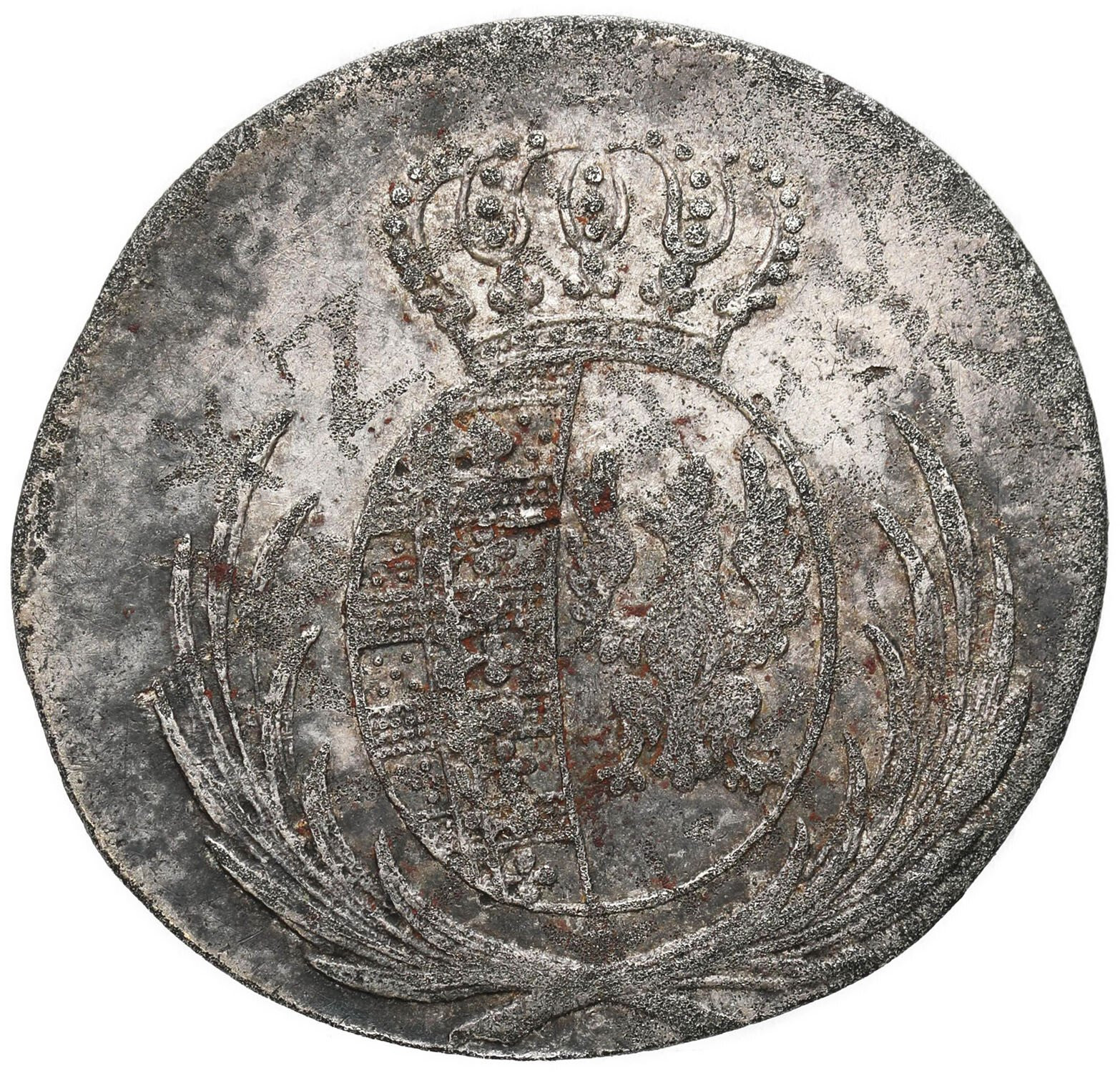 Księstwo Warszawskie. 5 groszy 1811 IB, Warszawa - PRZEBITKA