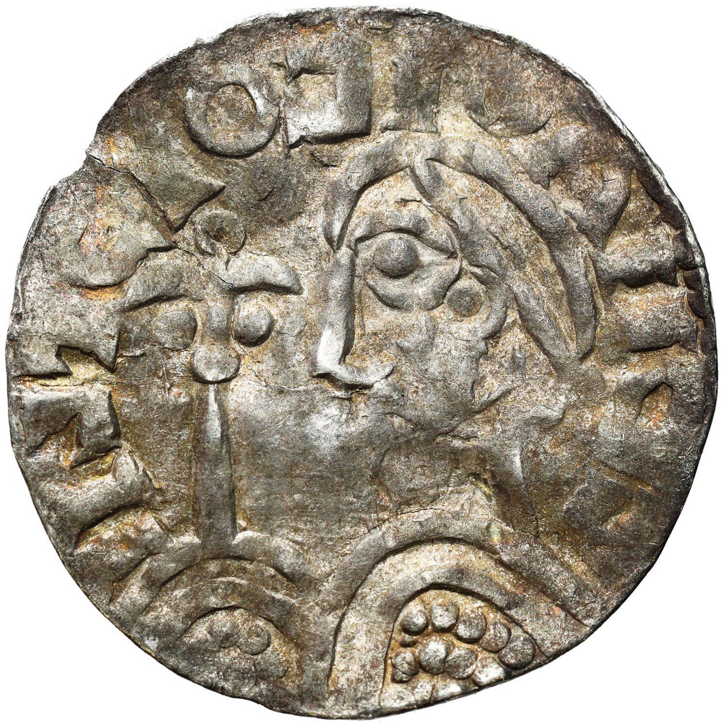 Dania? Skandynawia? Naśladownictwo denara typu Fleur-de-Lis Harolda I