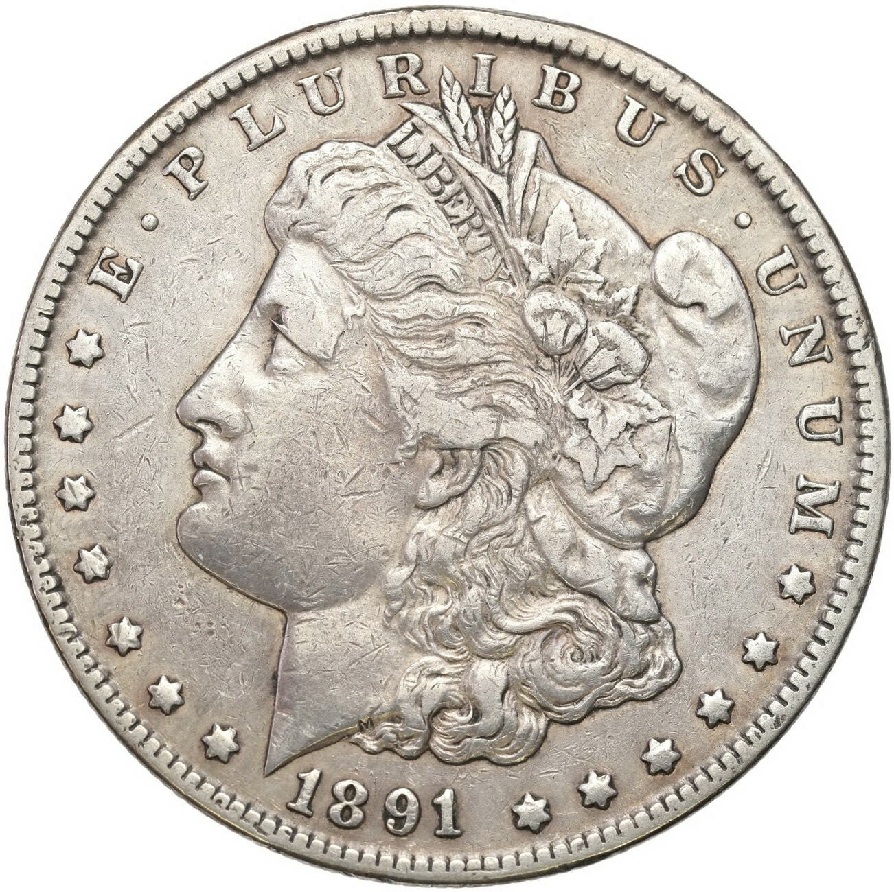 USA. 1 dolar 1891 CC, Carson City