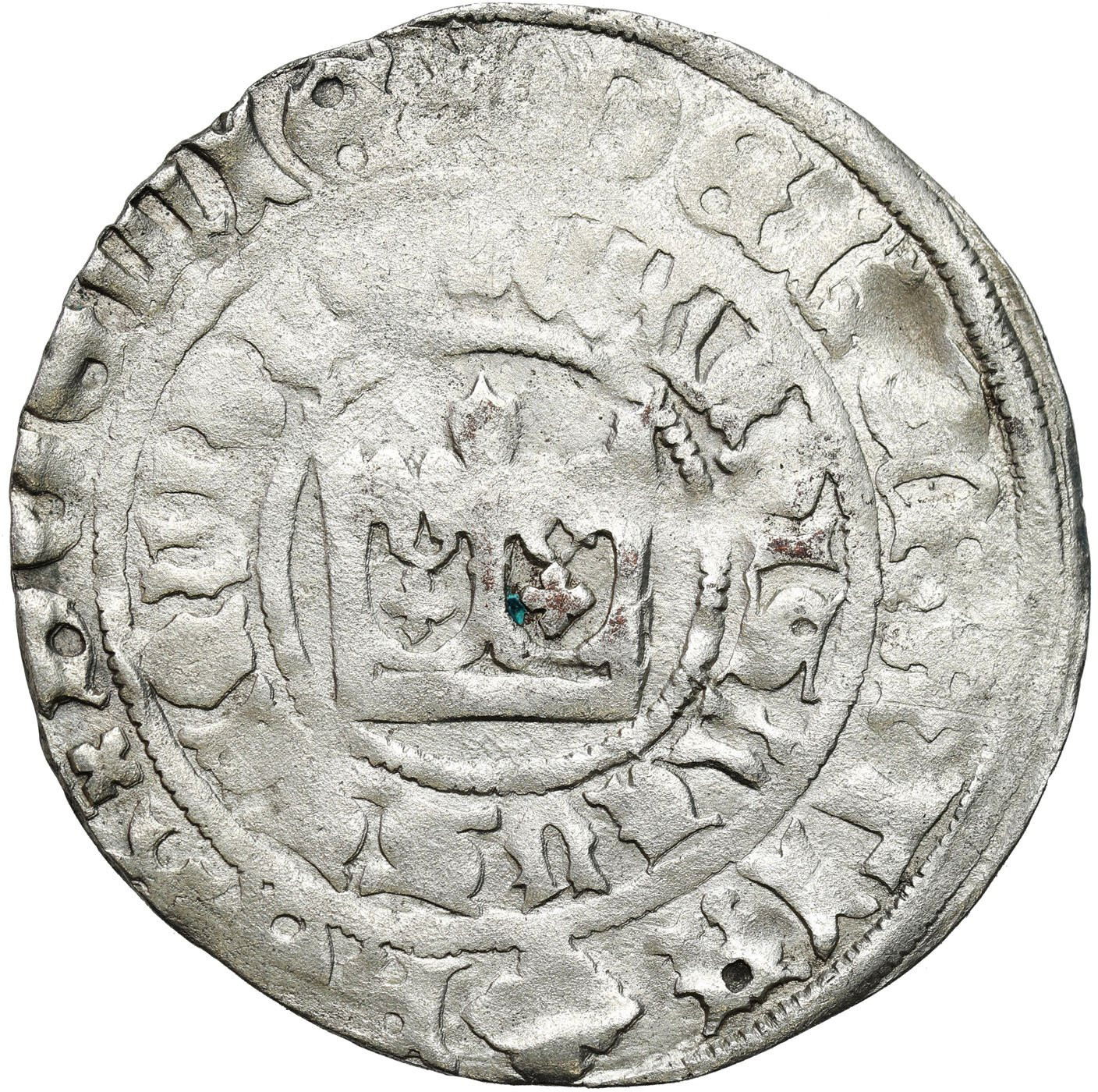 Czechy. Władysław II Jagiellończyk (1471-1516). Grosz praski bez daty, Kutna Hora