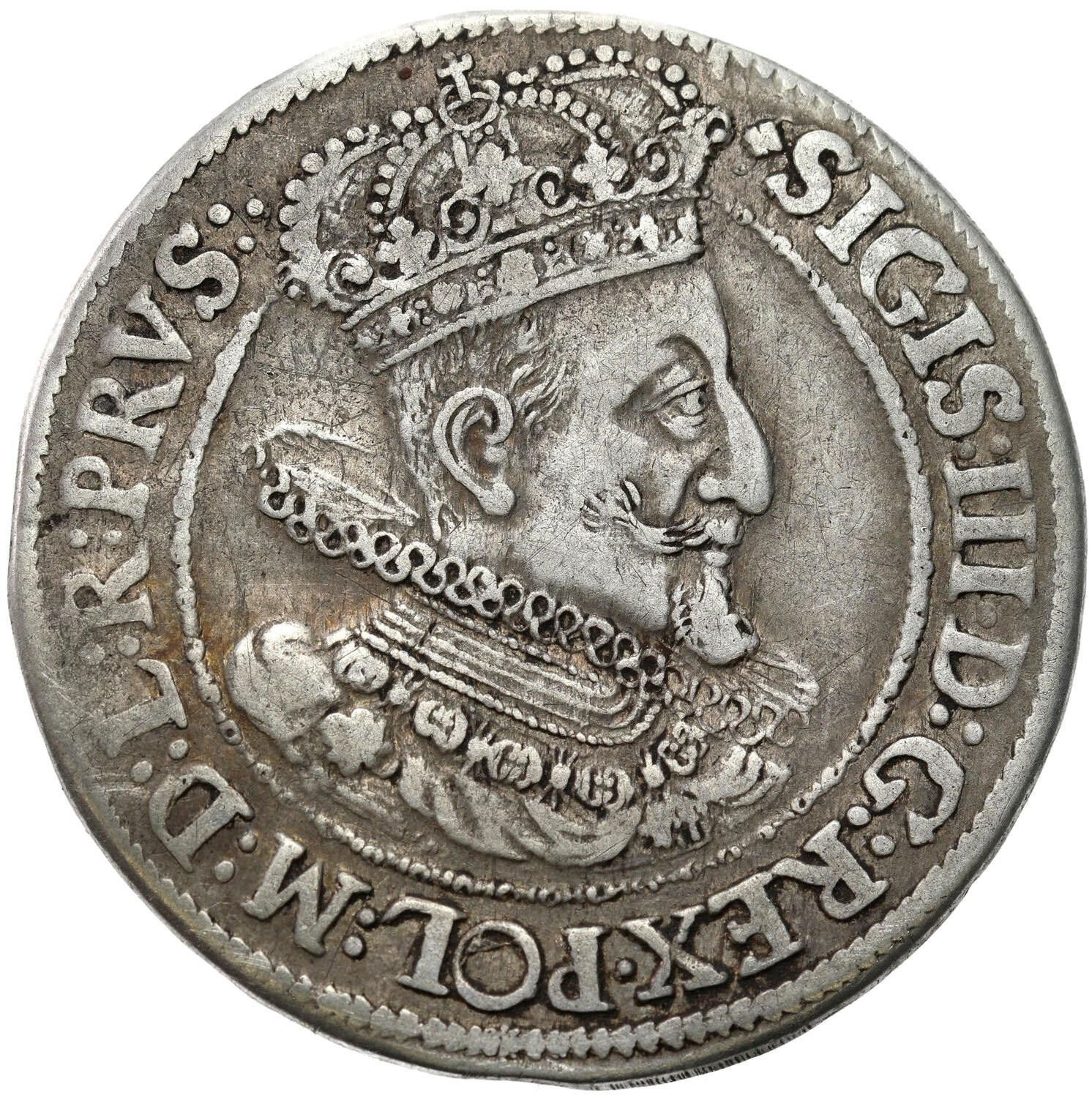 Zygmunt III Waza. Ort (18 groszy) 1615, Gdańsk