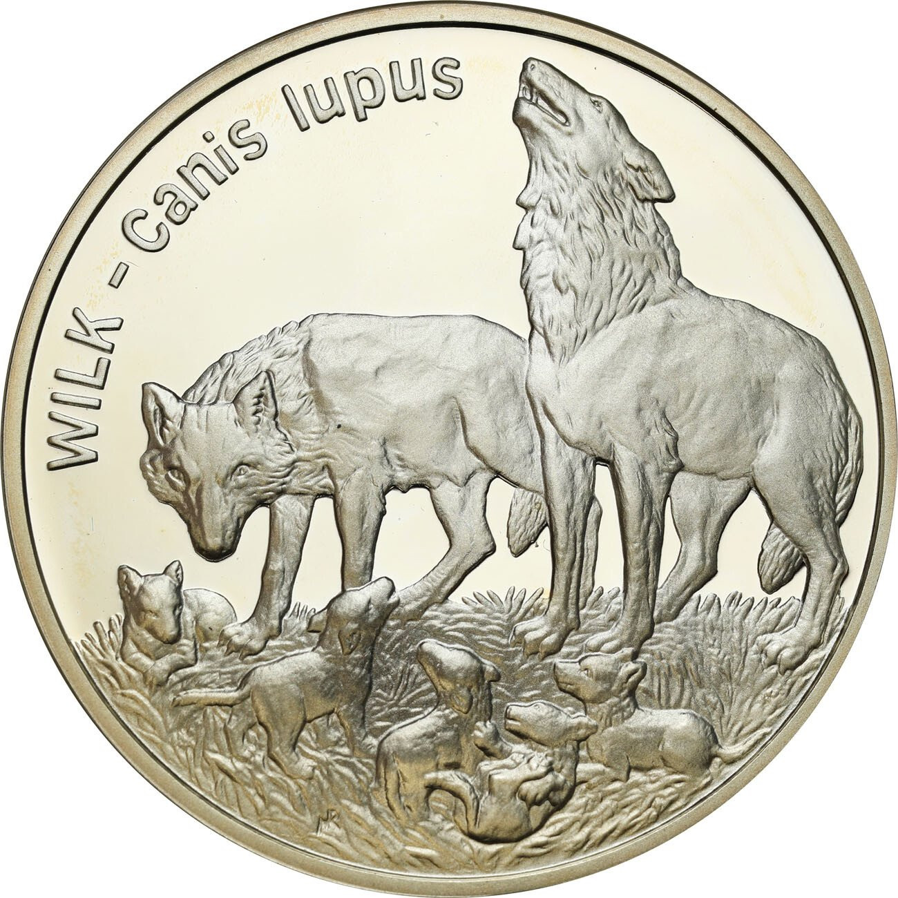 III RP. 20 złotych 1999 Wilki – RZADSZE